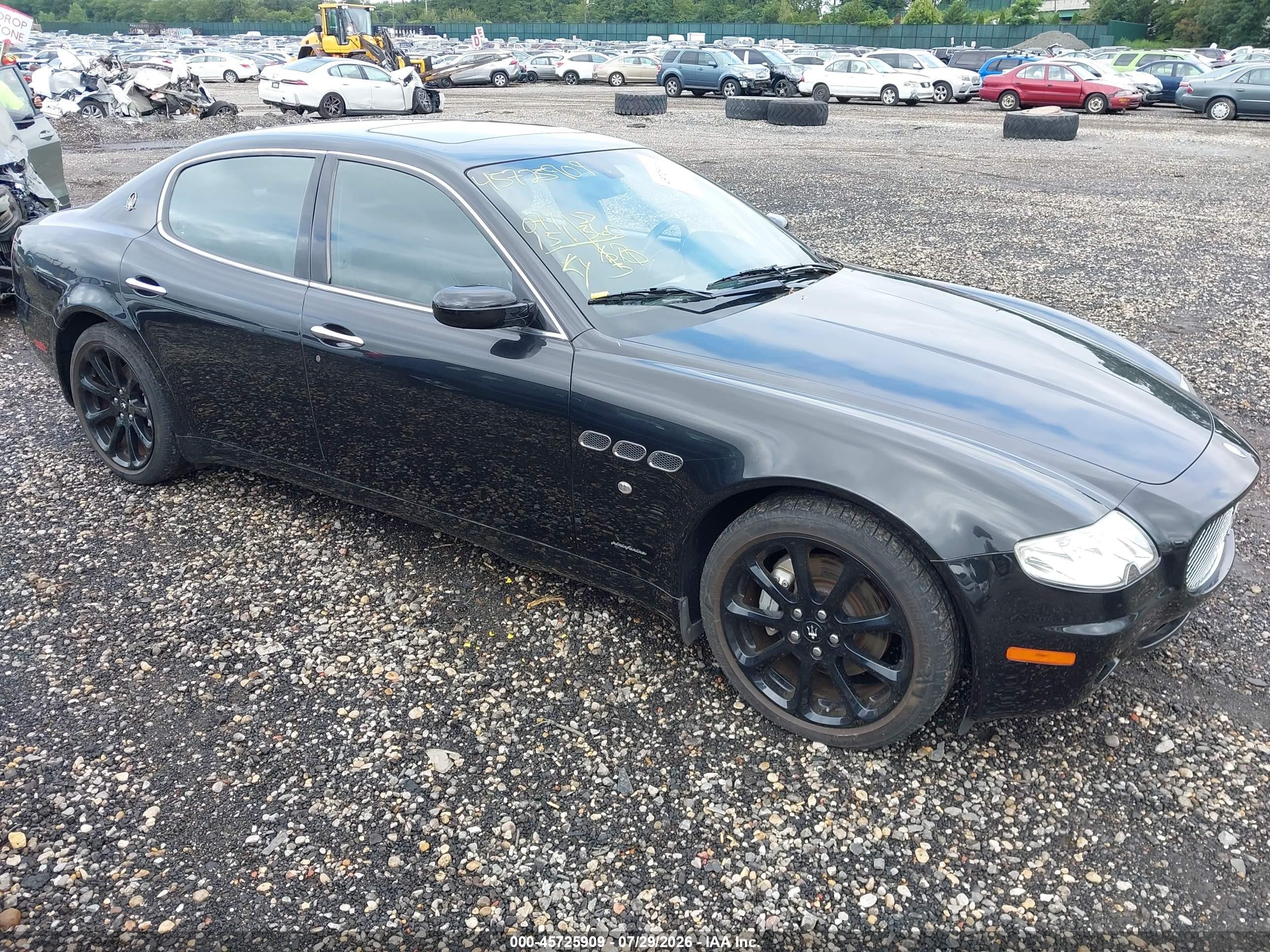 2007 Maserati Quattroporte, VIN ZAMCE39A370026805 — Normal wear