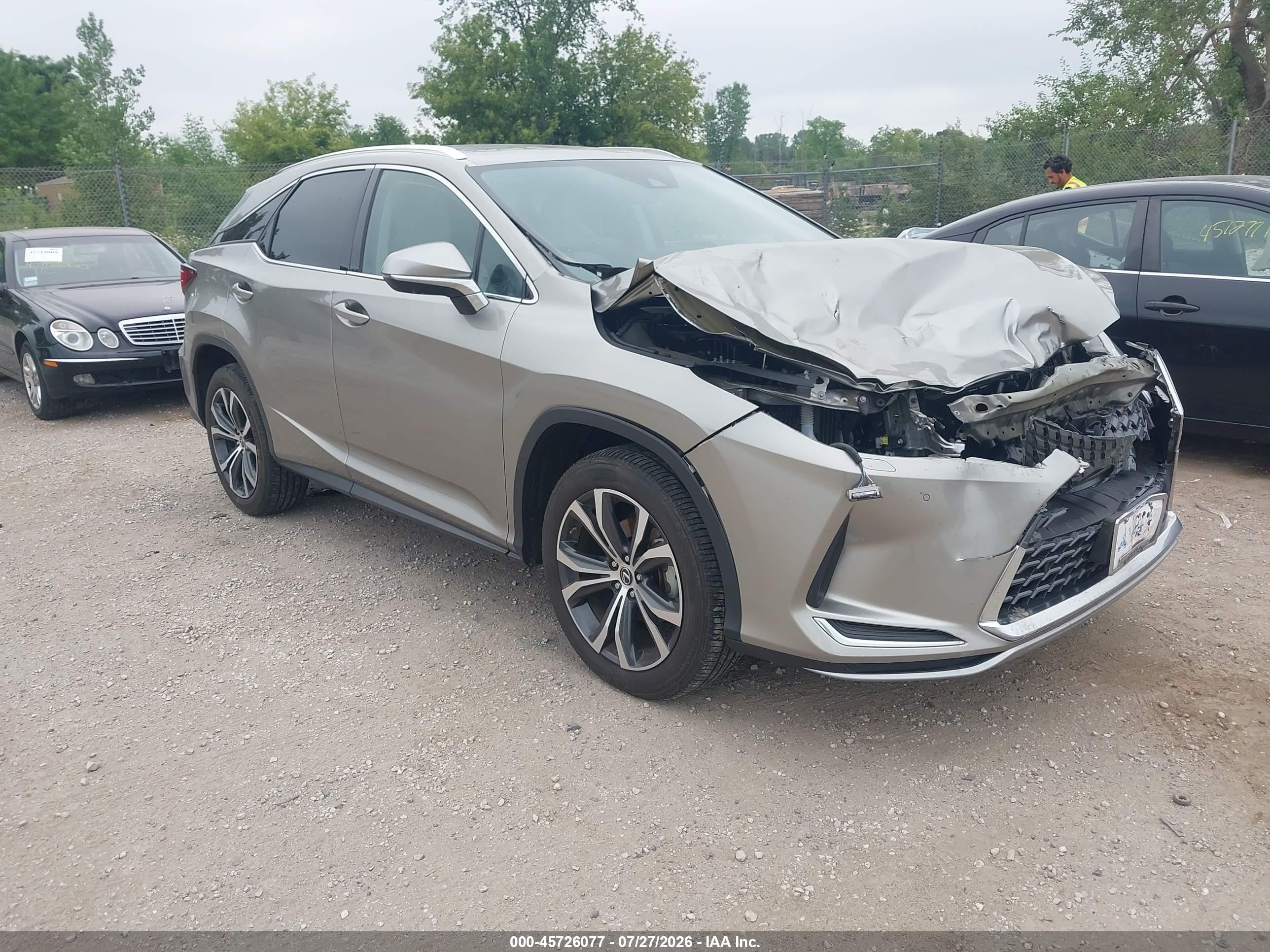 2022 Lexus RX 350, VIN 2T2HZMDA5NC367326 — Front end