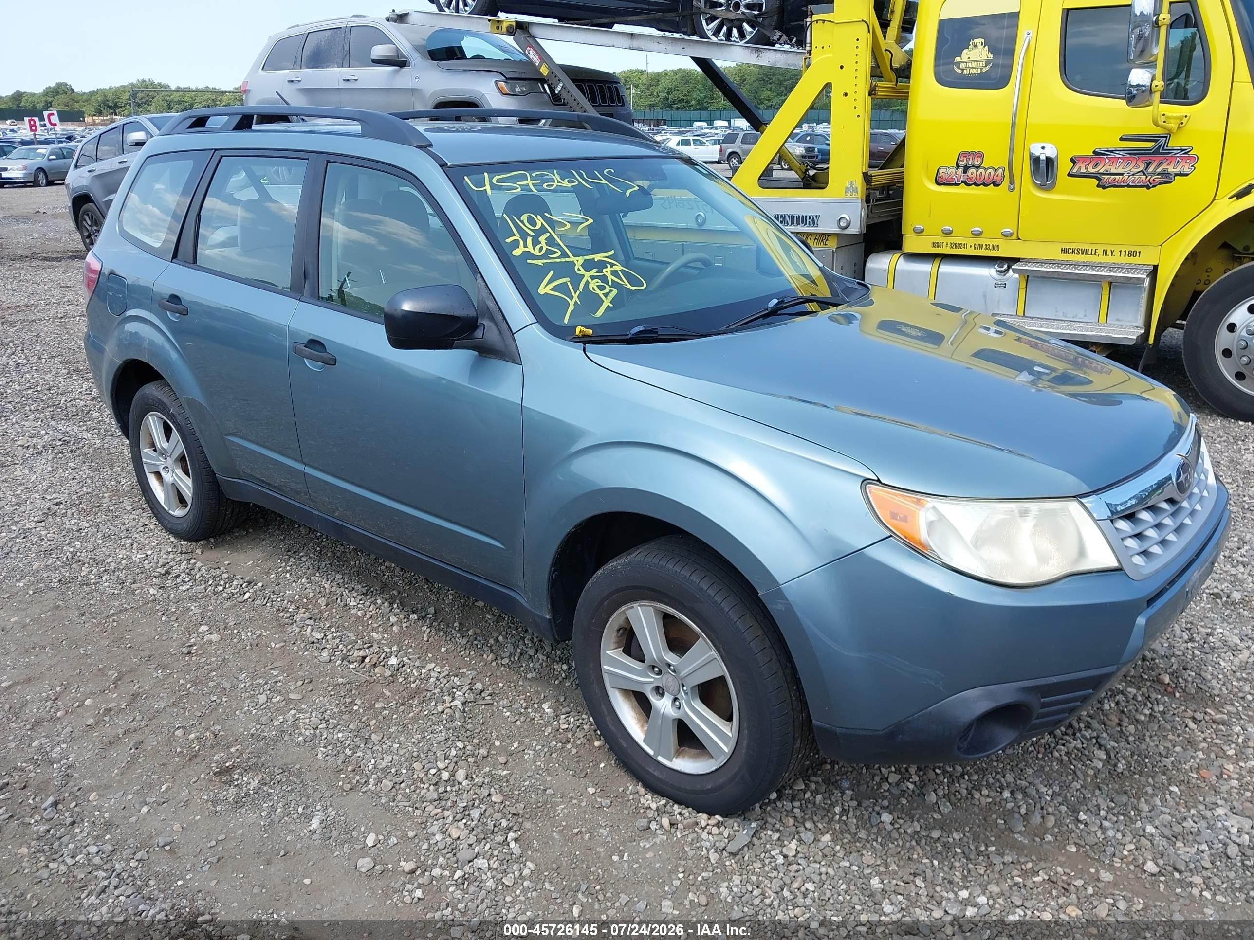2012 Subaru Forester X, VIN JF2SHABC1CH424941 — Обычный износ