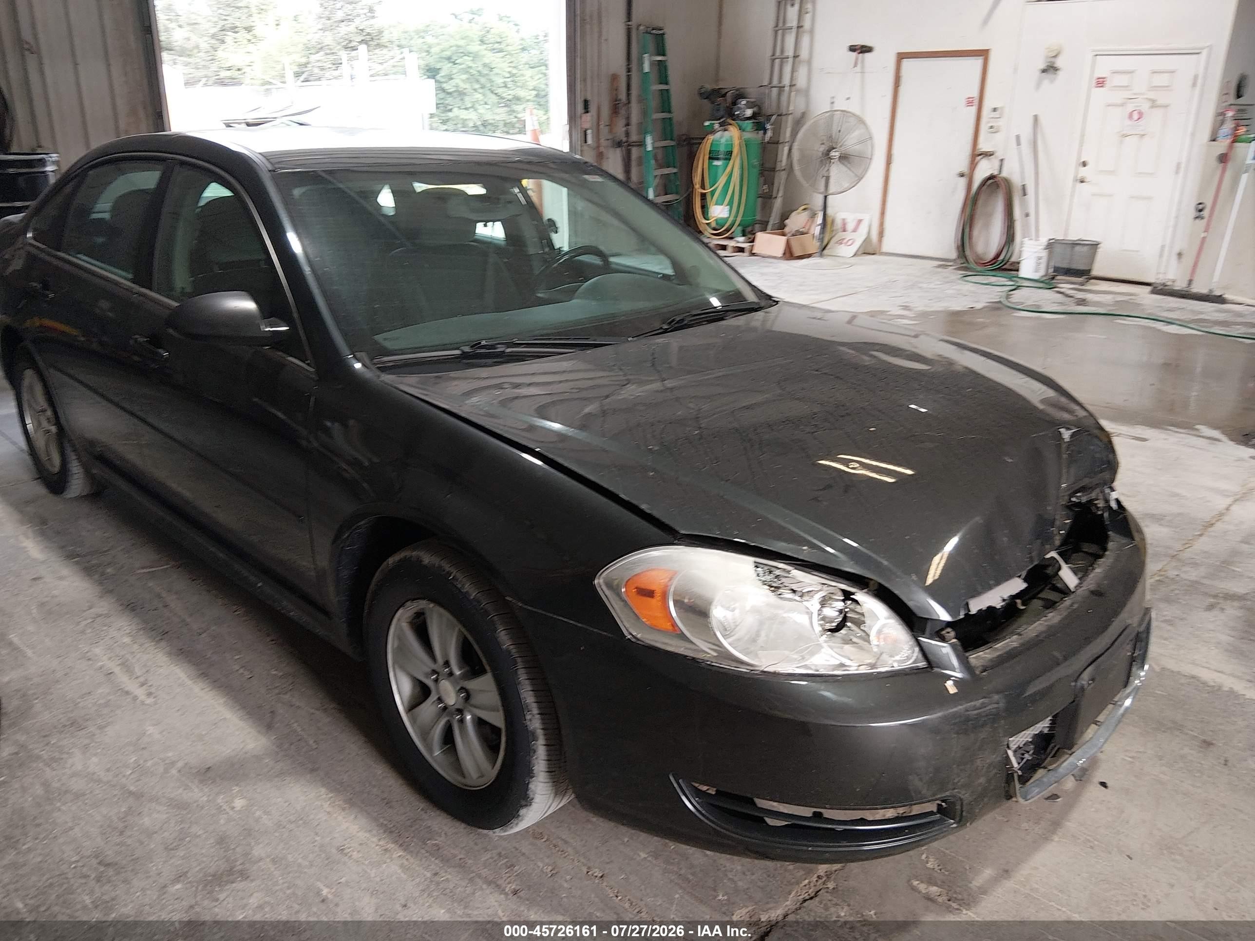 2012 Chevrolet Impala LS Retail, VIN 2G1WA5E38C1264365 — Hail