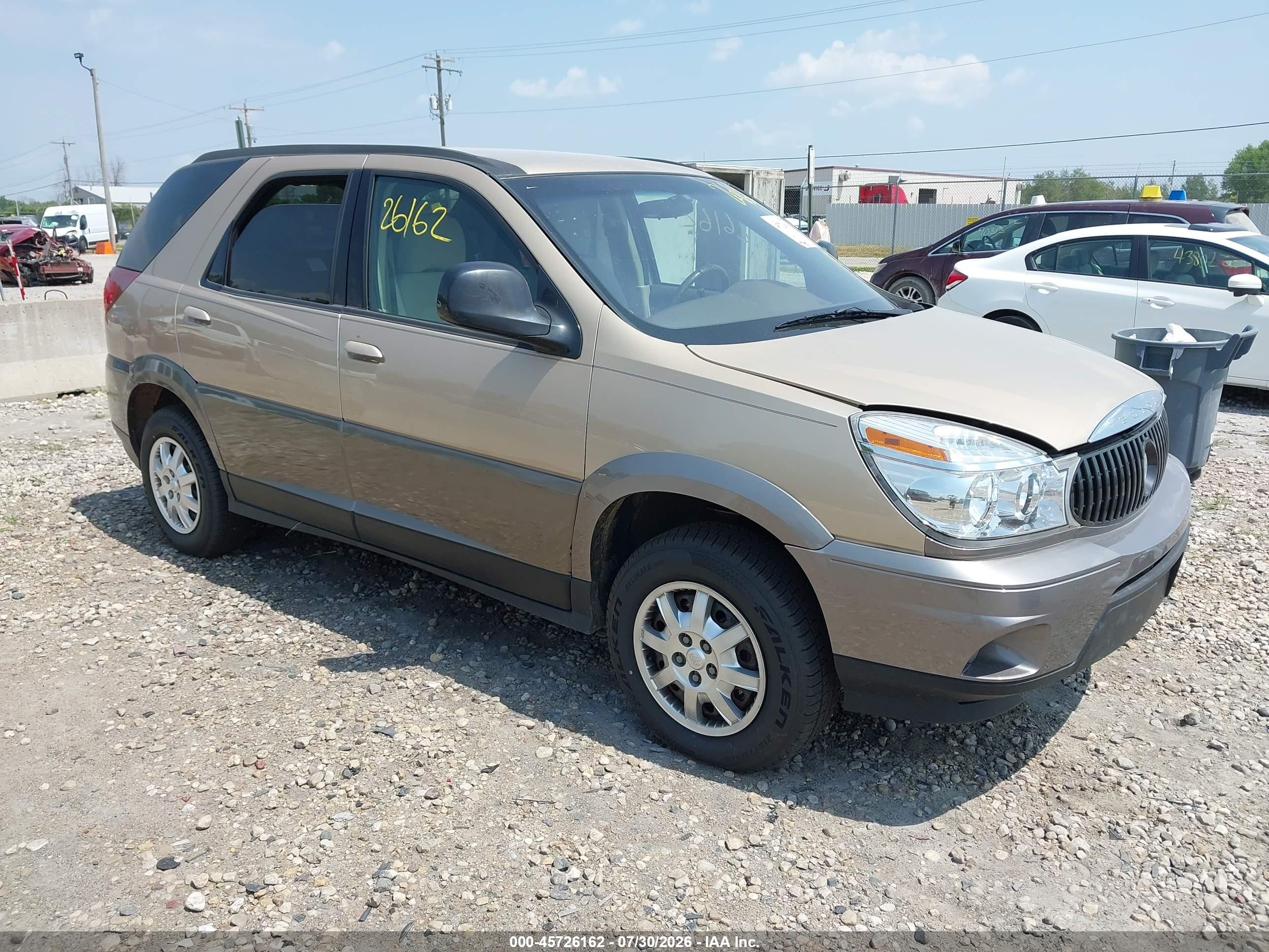 2004 Buick Rendezvous, VIN 3G5DB03EX4S571455 — Front end