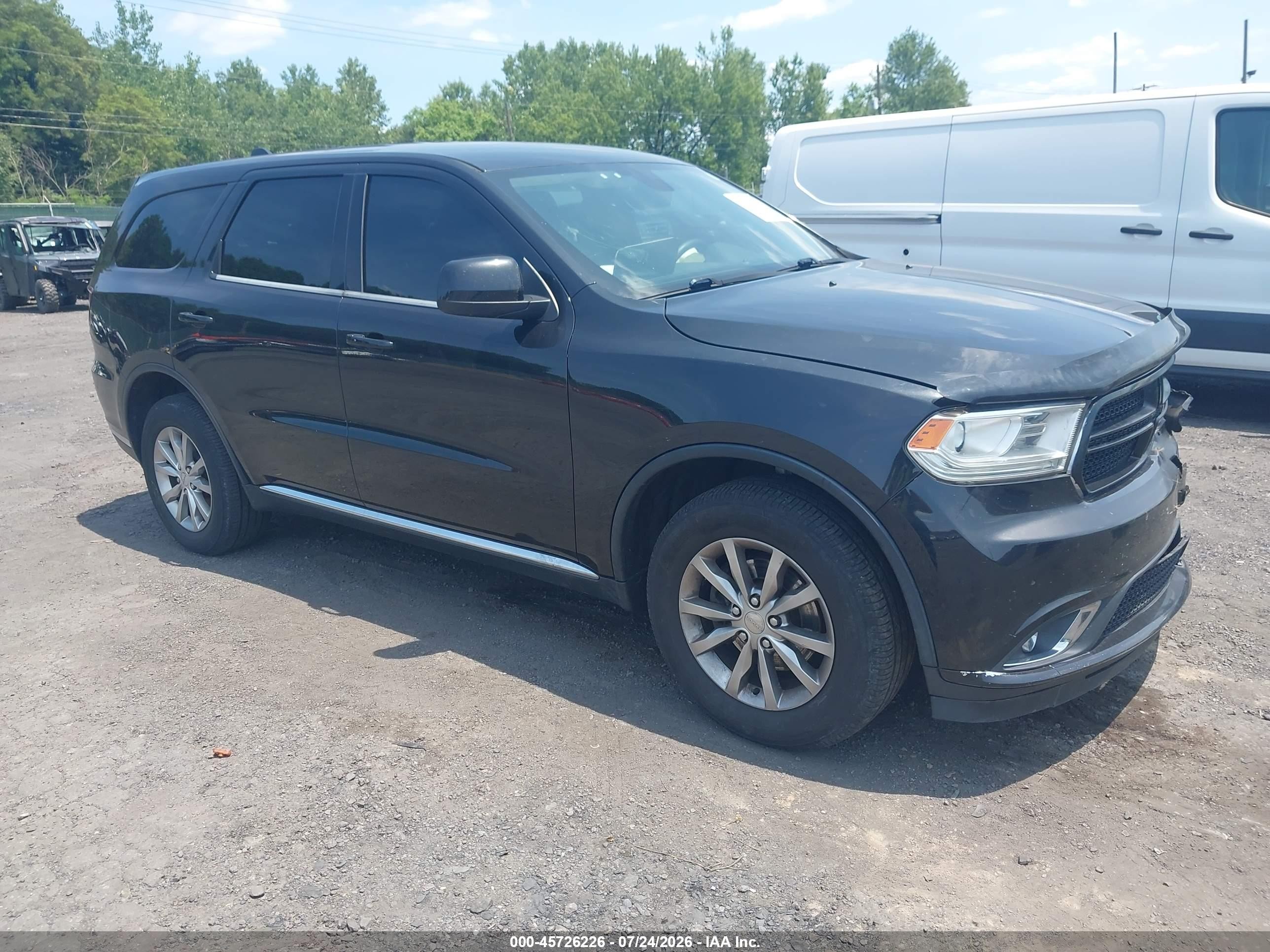 2016 Dodge Durango SXT, VIN 1C4RDJAG5GC363206 — Front end