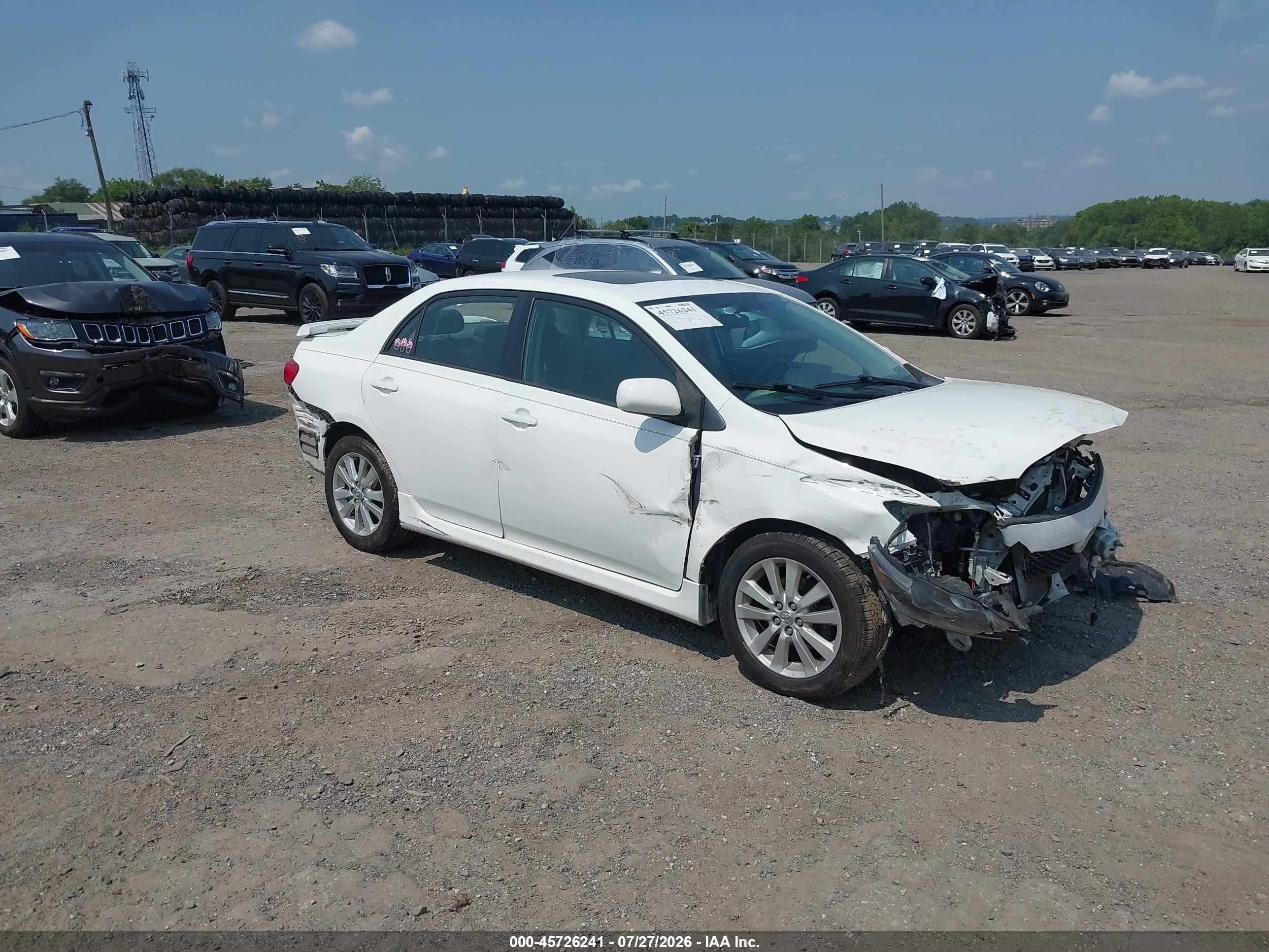 2010 Toyota Corolla S, VIN 2T1BU4EEXAC297696 — All over