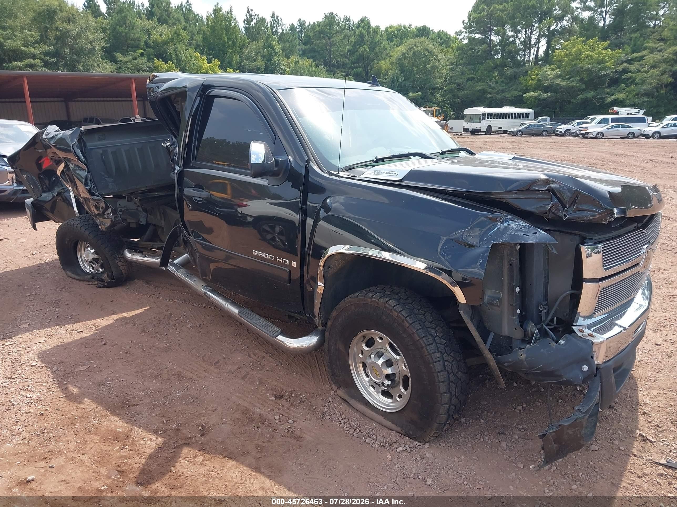 2007 Chevrolet Silverado 2500HD 1LT, VIN 1GCHC23667F509586 — All over