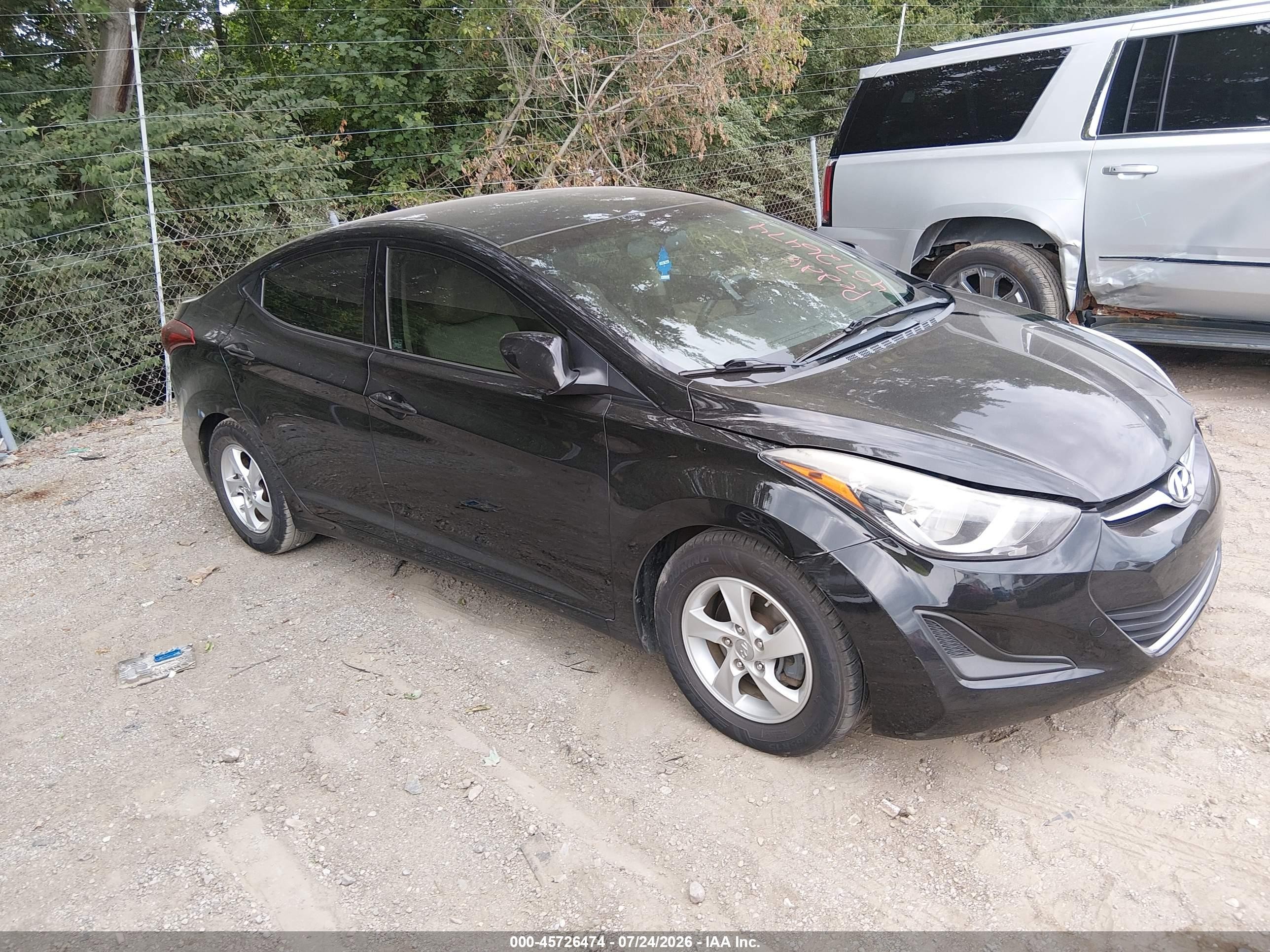 2015 Hyundai Elantra SE, VIN KMHDH4AE8FU323222 — Normal wear