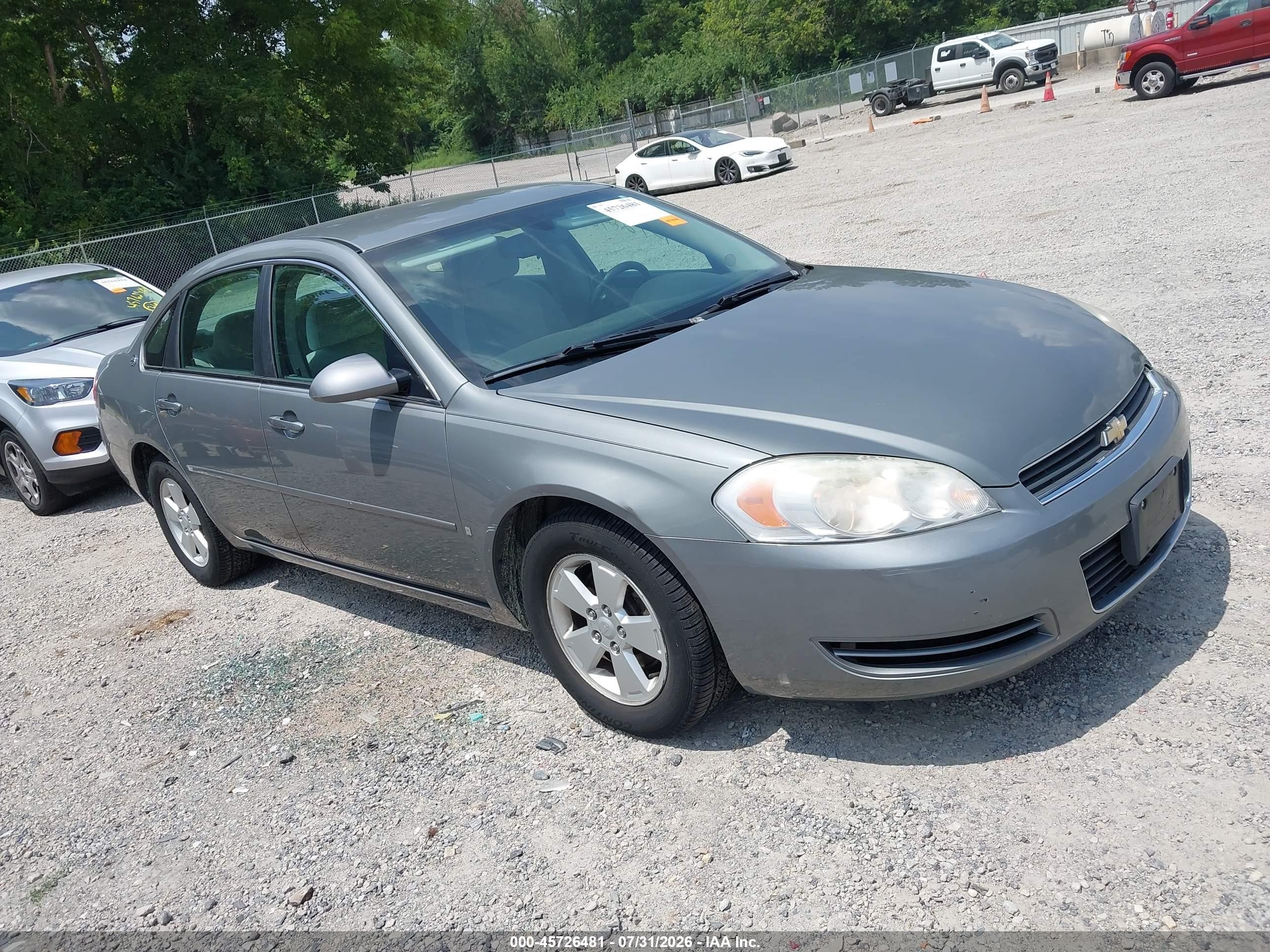 2008 Chevrolet Impala LT, VIN 2G1WT58K581314014 — Обычный износ