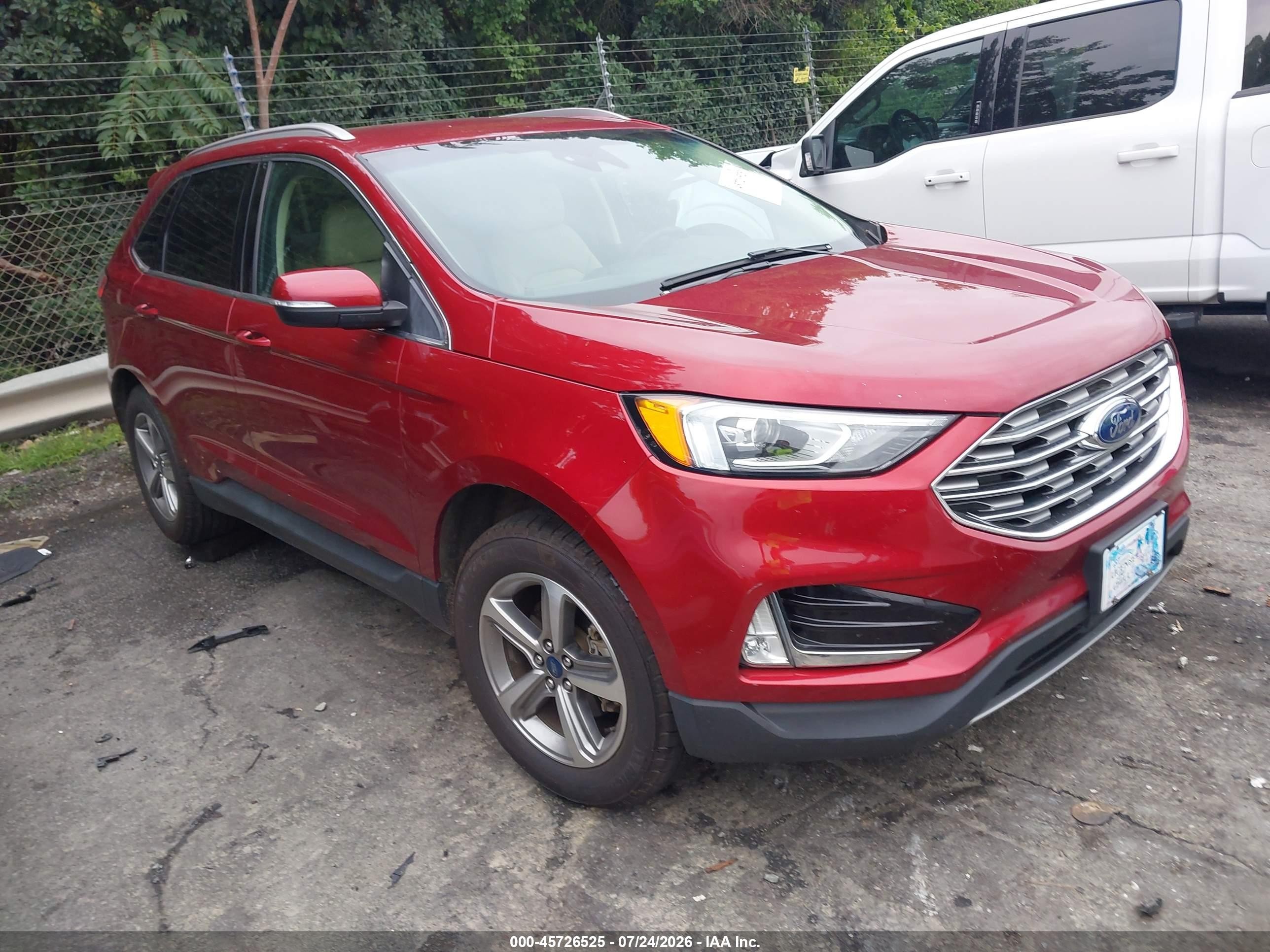 2019 Ford Edge SEL, VIN 2FMPK3J98KBB40110 — Normal wear