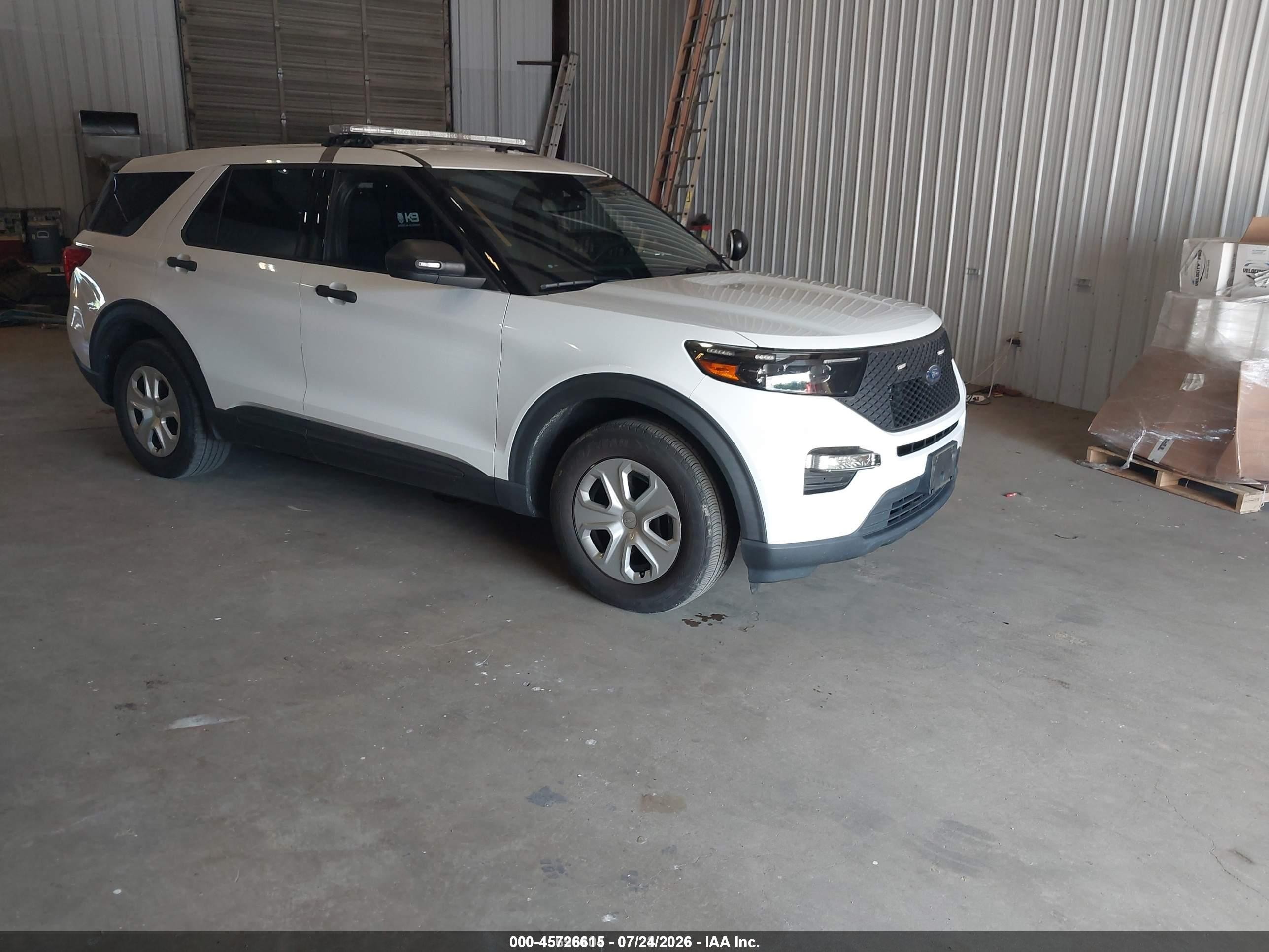 2020 Ford Police Interceptor Utility, VIN 1FM5K8AB7LGC70333 — Обычный износ
