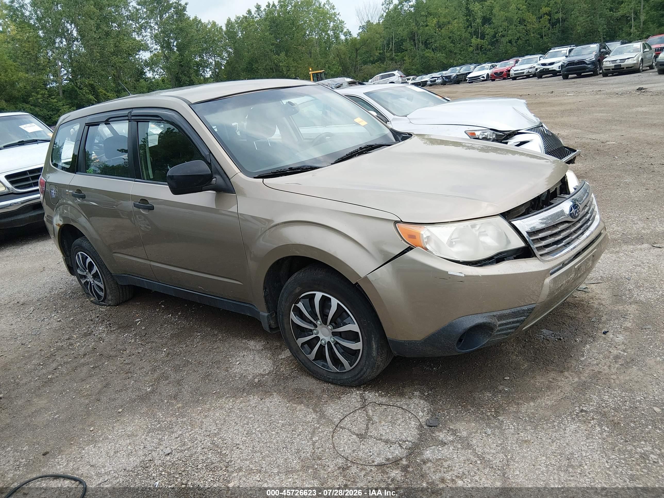 2009 Subaru Forester X, VIN JF2SH61669H793764 — Перед