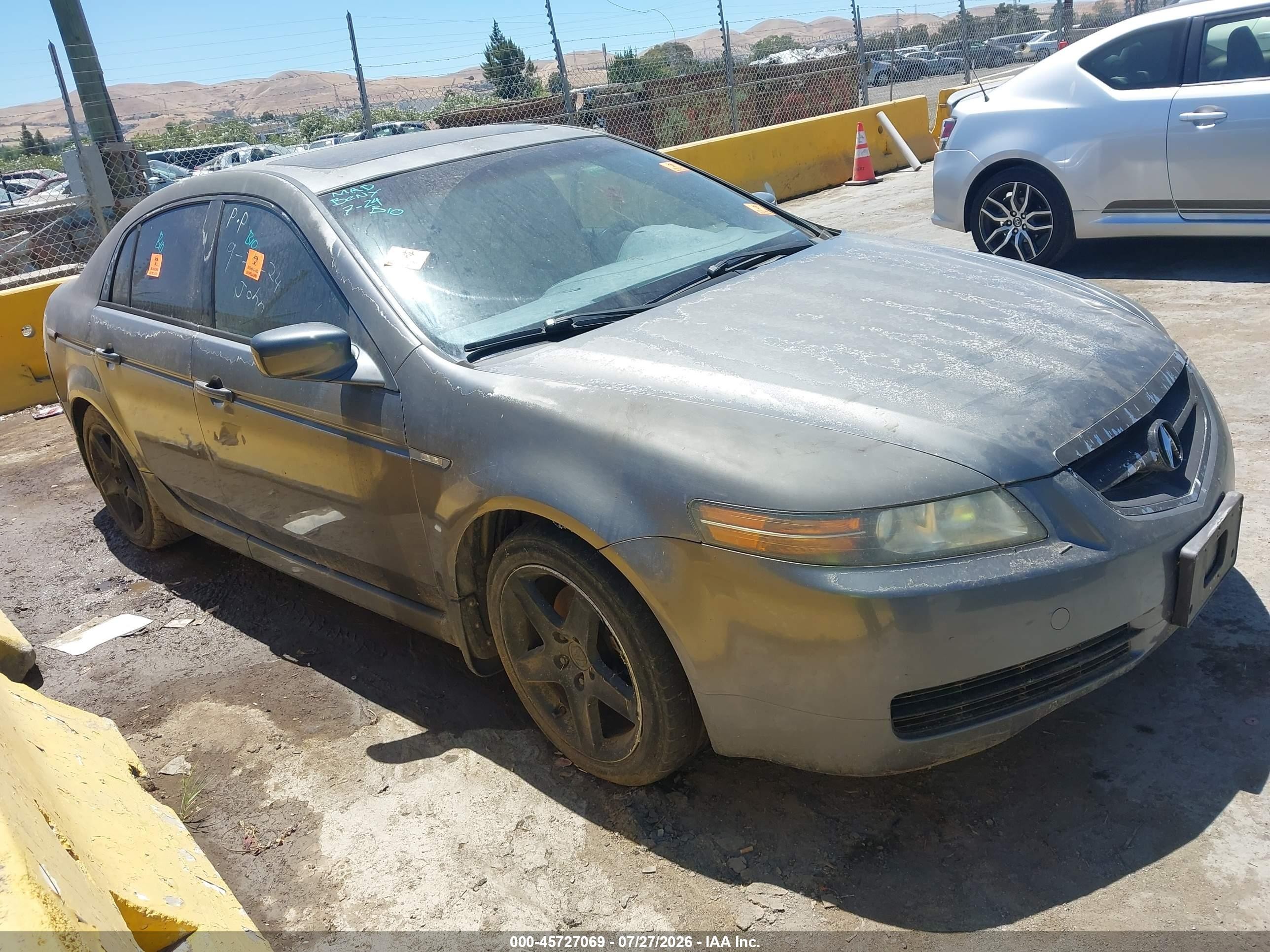 2005 Acura TL, VIN 19UUA66255A052415 — Обычный износ