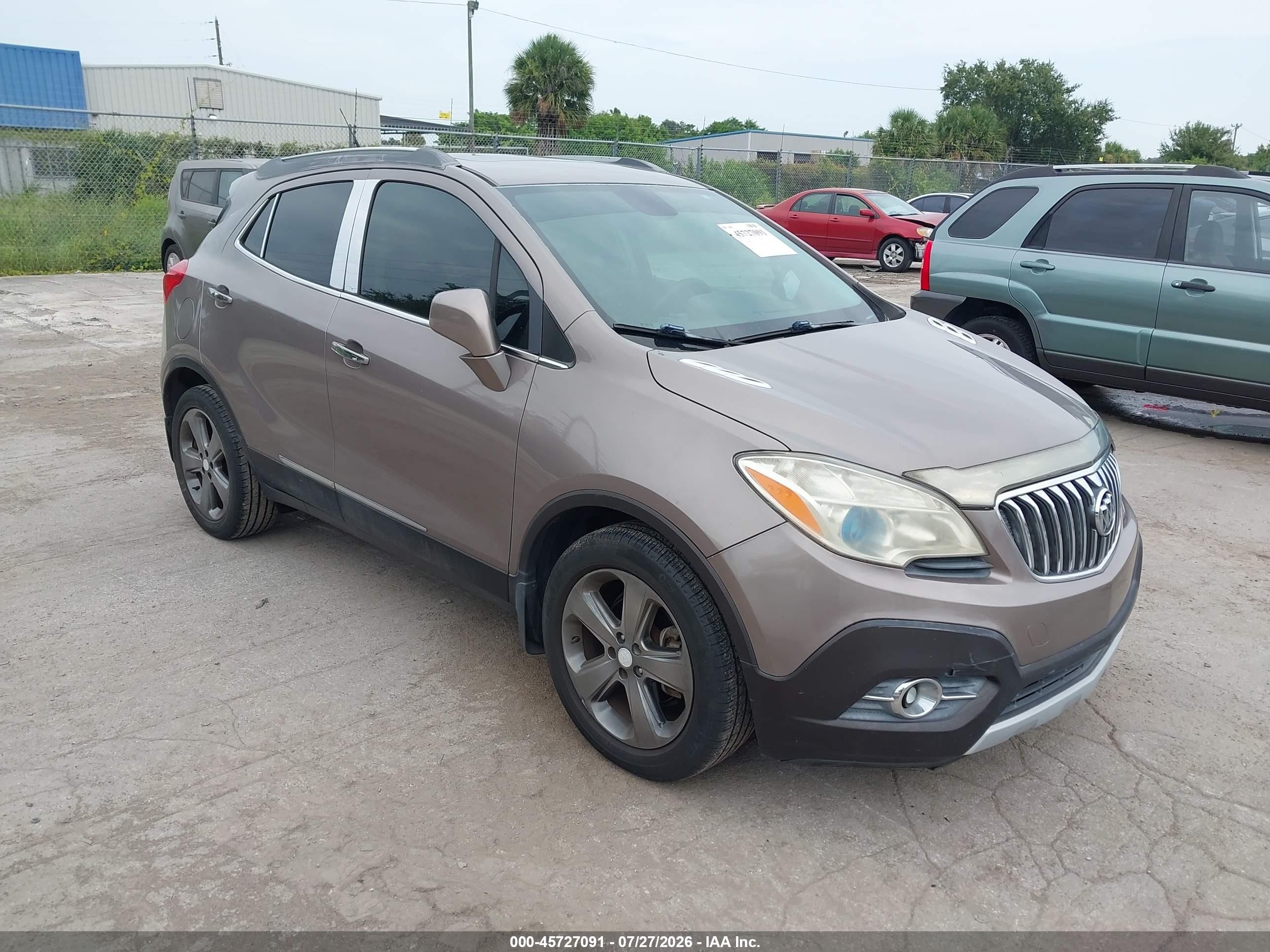 2013 Buick Encore Convenience, VIN KL4CJBSB7DB156058 — Normal wear