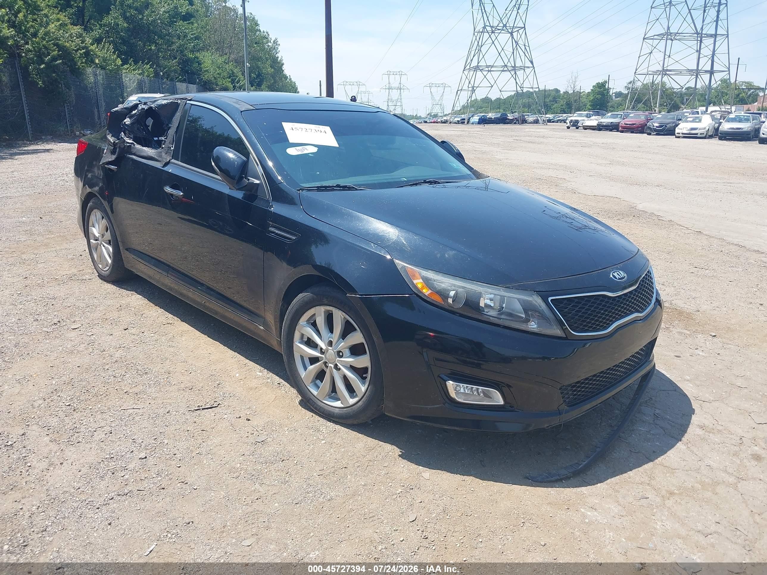 2014 Kia Optima EX, VIN 5XXGN4A70EG342427 — Normal wear