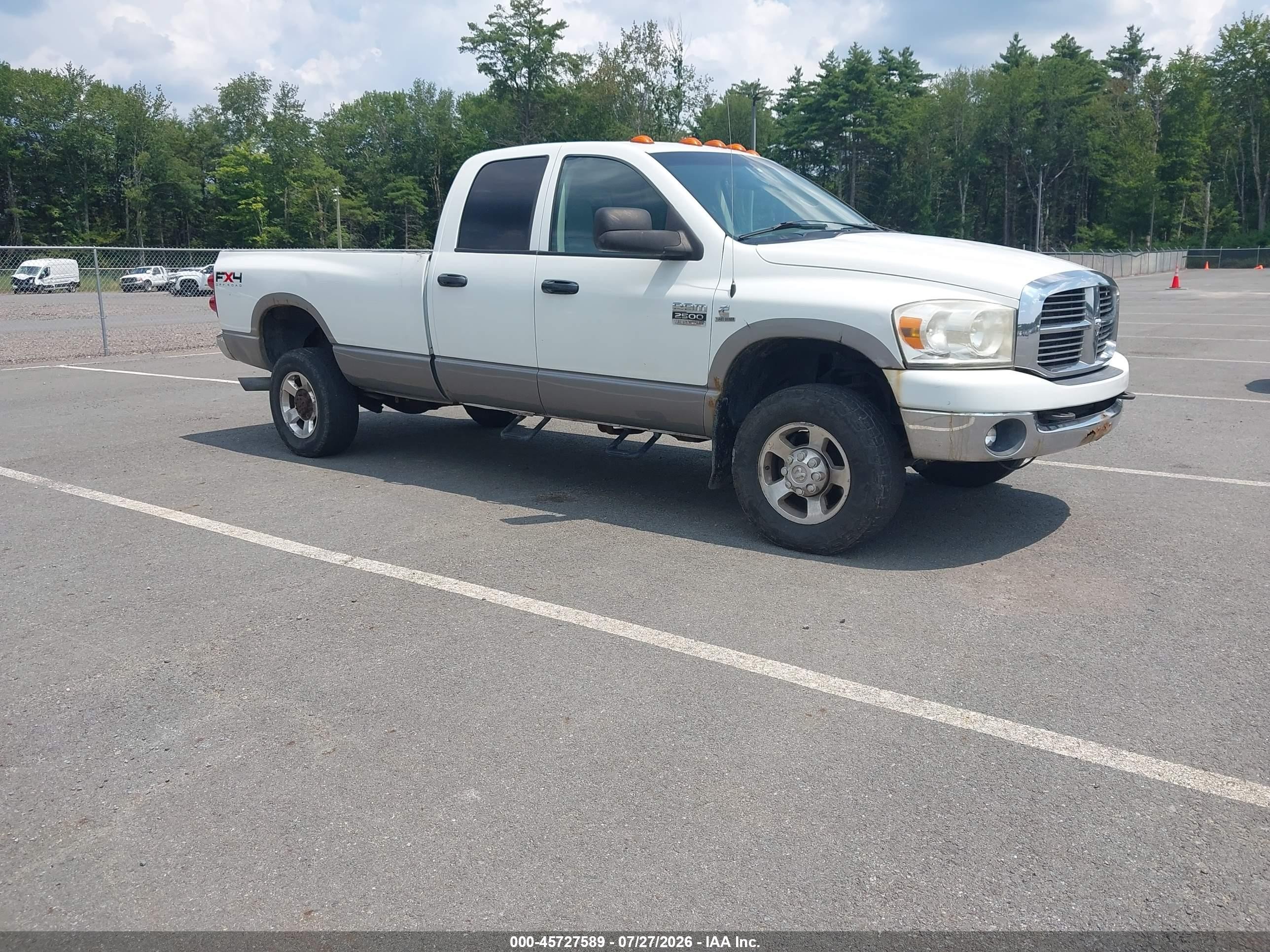 2008 Dodge 2500 SLT, VIN 3D7KS28A58G193495 — Normal wear