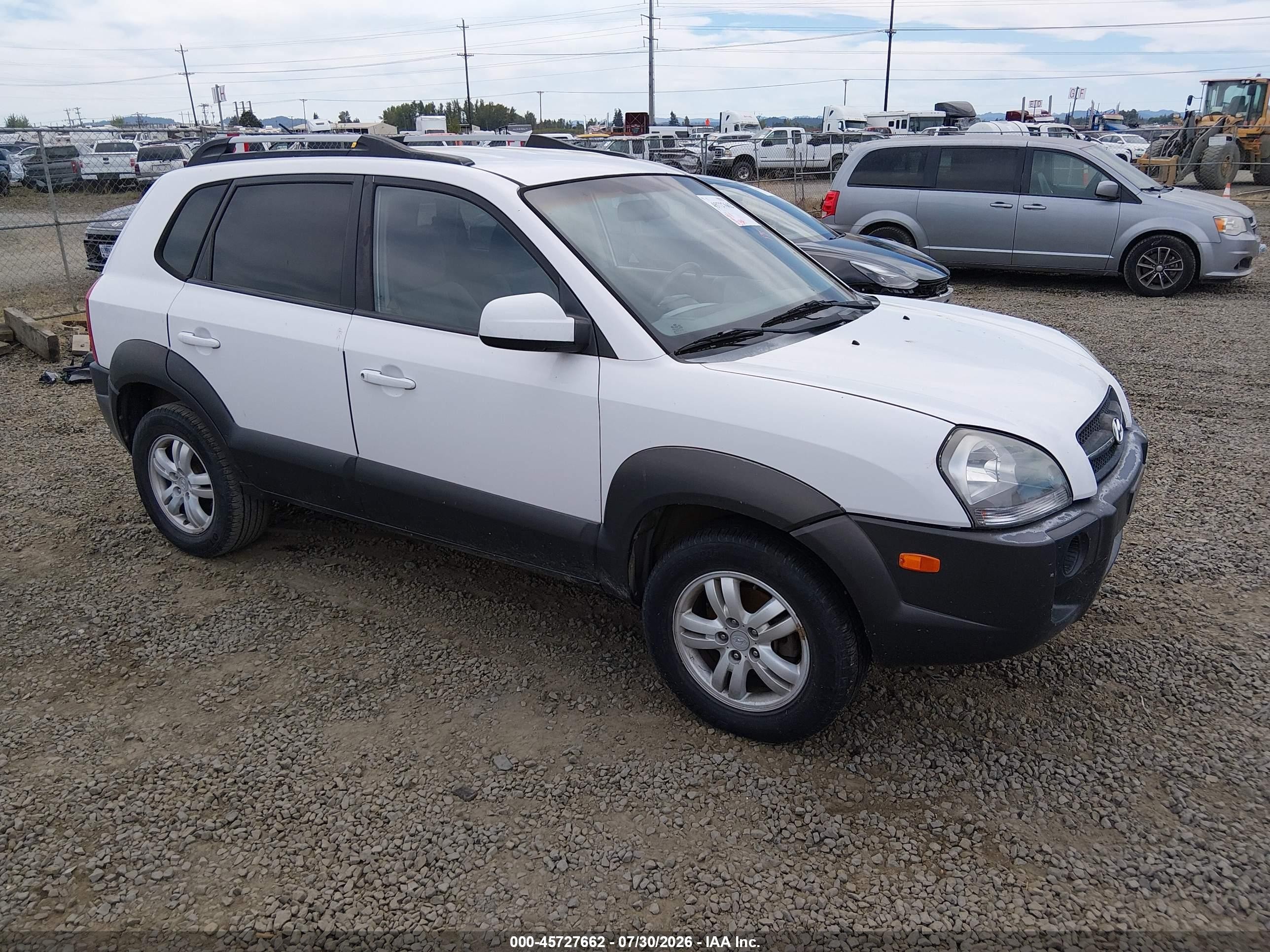 2006 Hyundai Tucson GLS, VIN KM8JN72D66U320208 — Normal wear