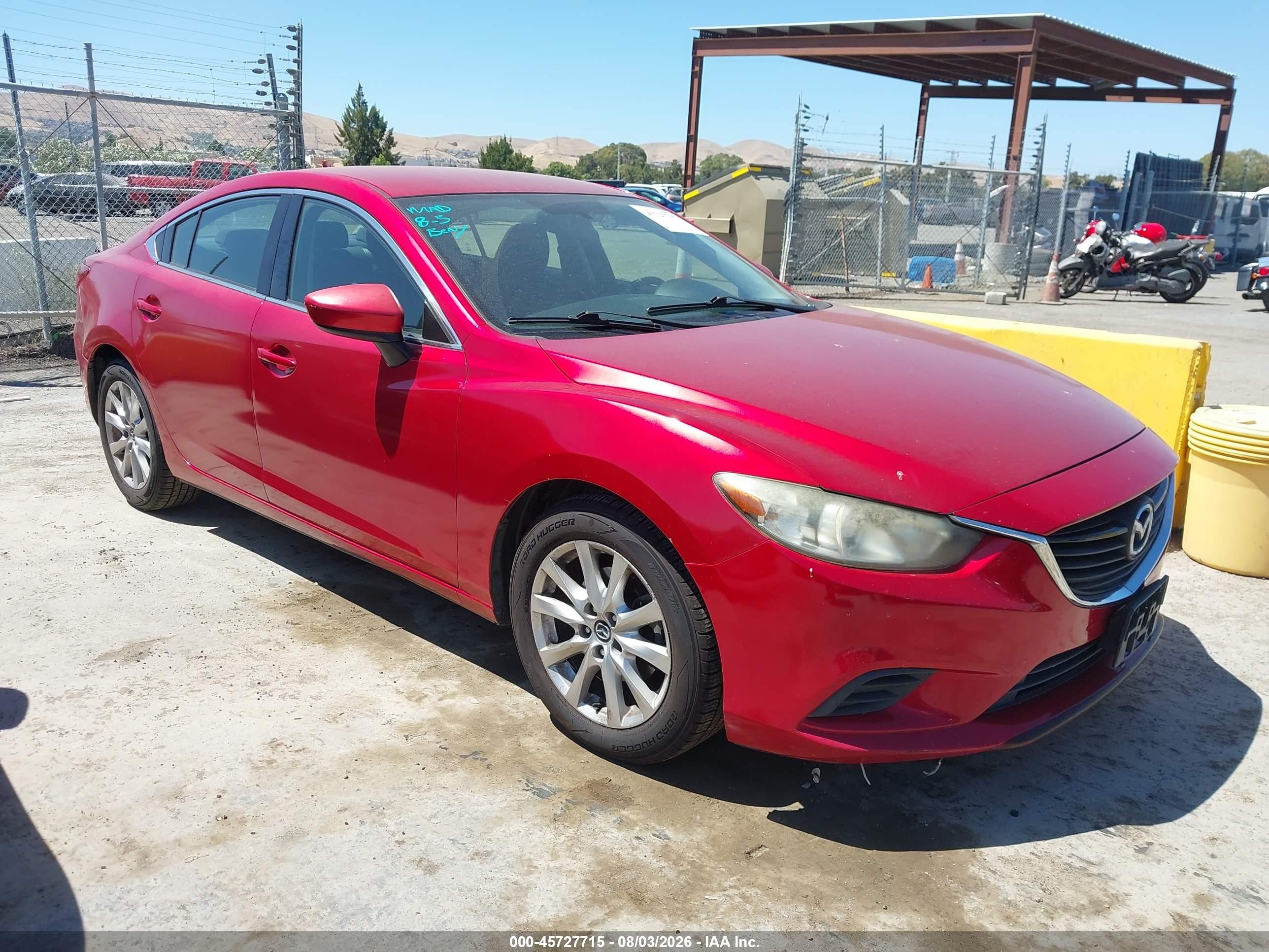 2015 Mazda 6 i Sport, VIN JM1GJ1U69F1167217 — Normal wear