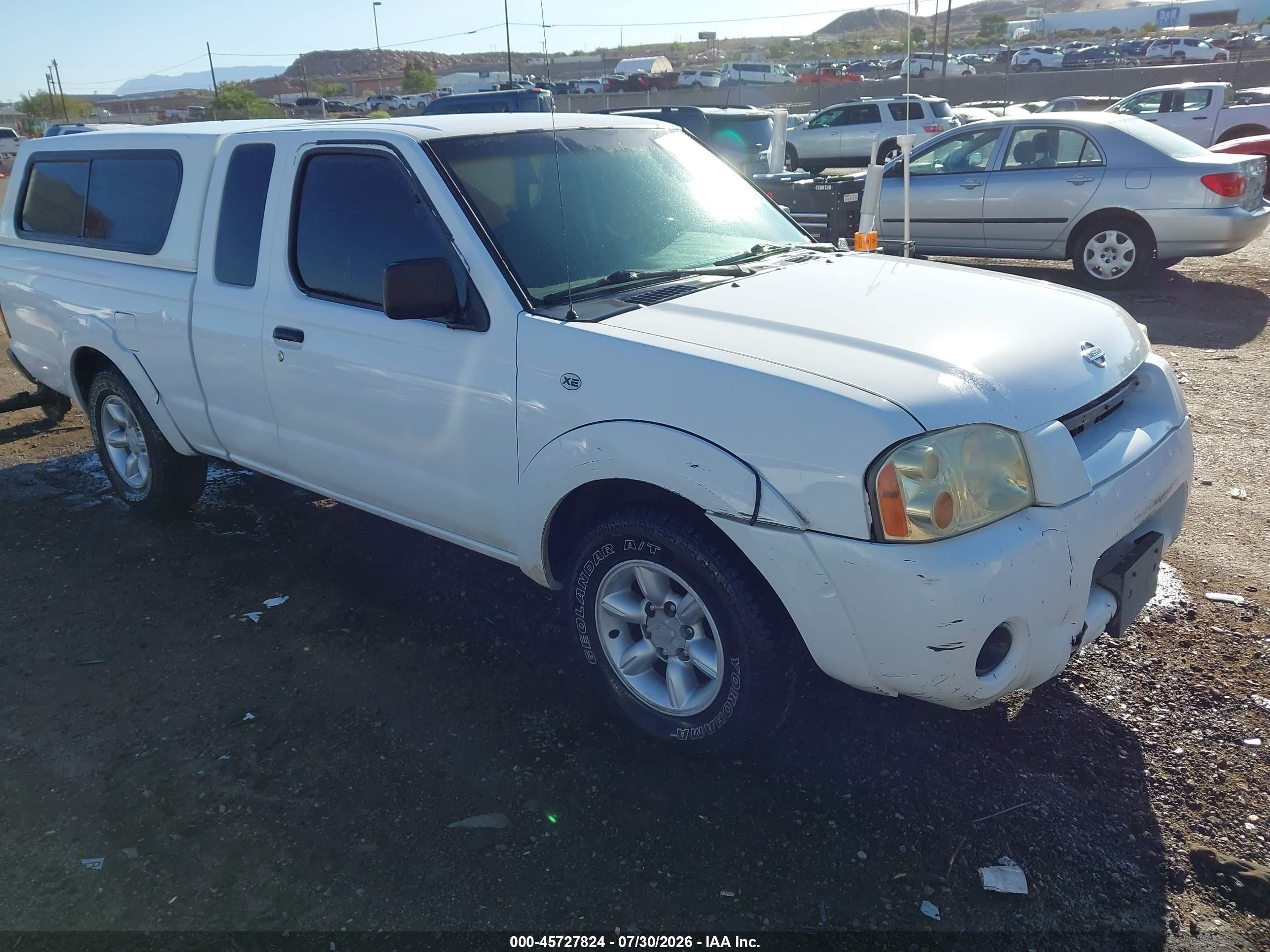 2001 Nissan Frontier XE, VIN 1N6DD26SX1C350565 — Normal wear
