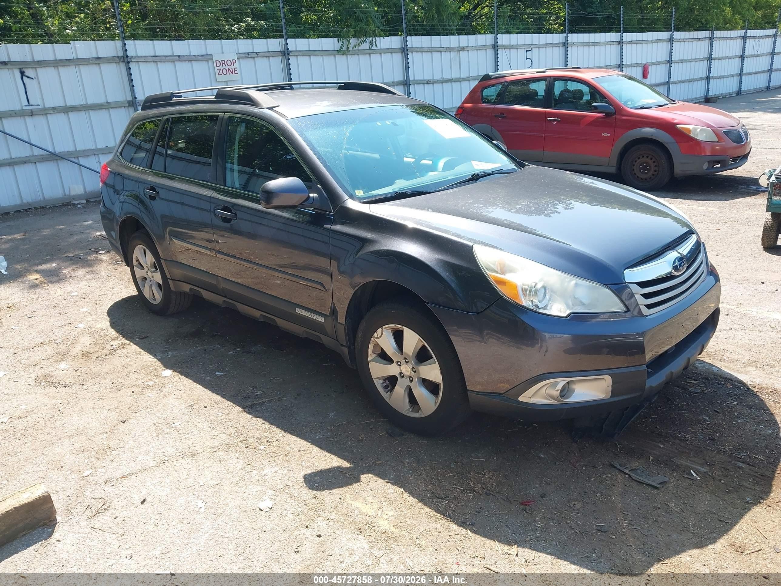 2012 Subaru Outback Prem, VIN 4S4BRBCC9C3247502 — Normal wear