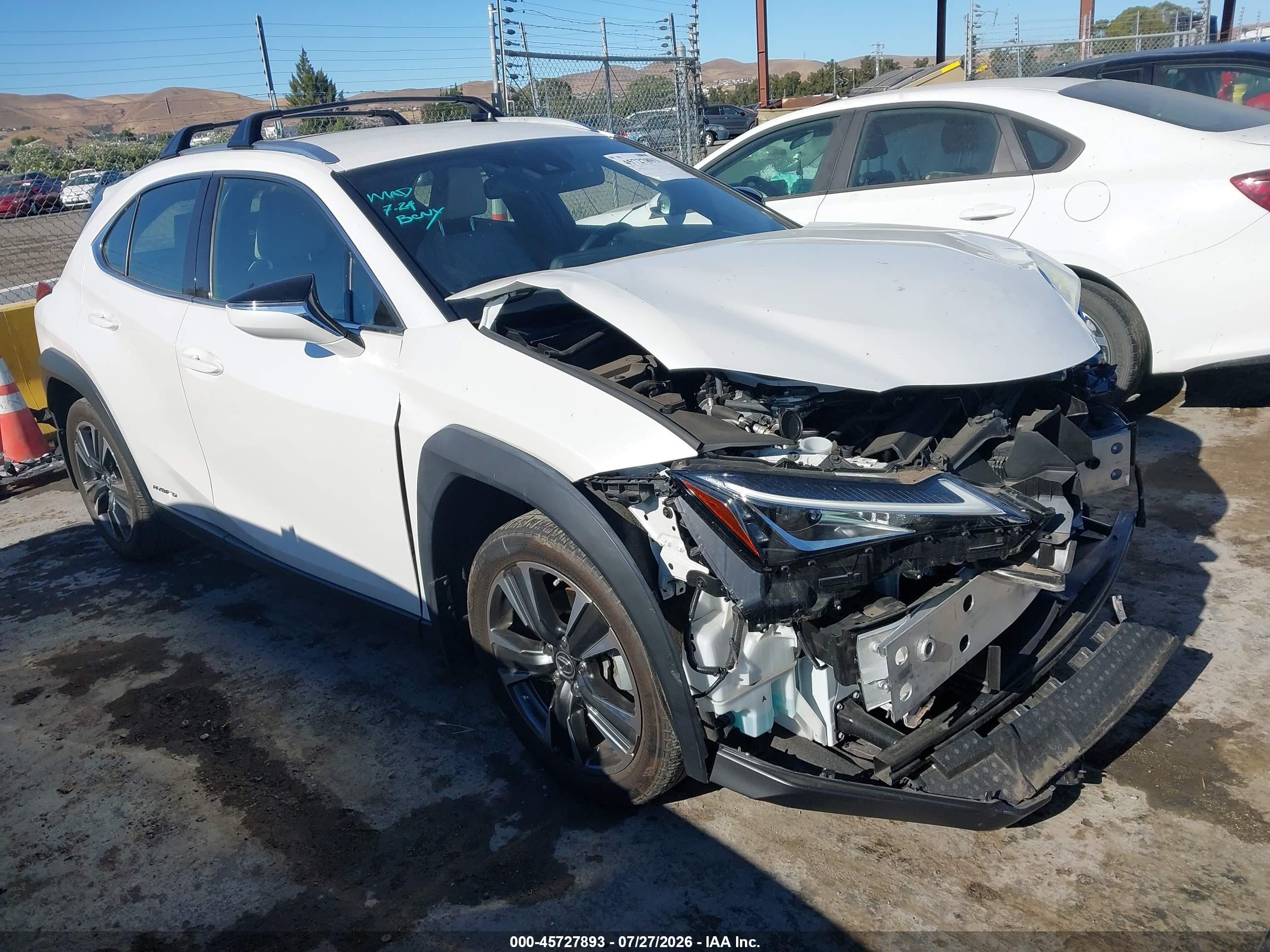 2021 Lexus UX 250h, VIN JTHX9JBH8M2038467 — Normal wear