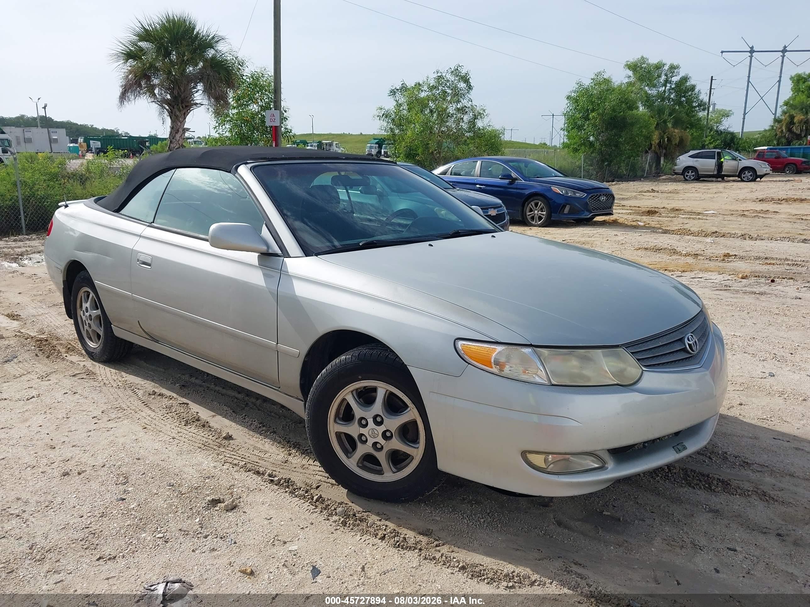 2002 Toyota Solara SE, VIN 2T1FE22P32C002030 — Normal wear