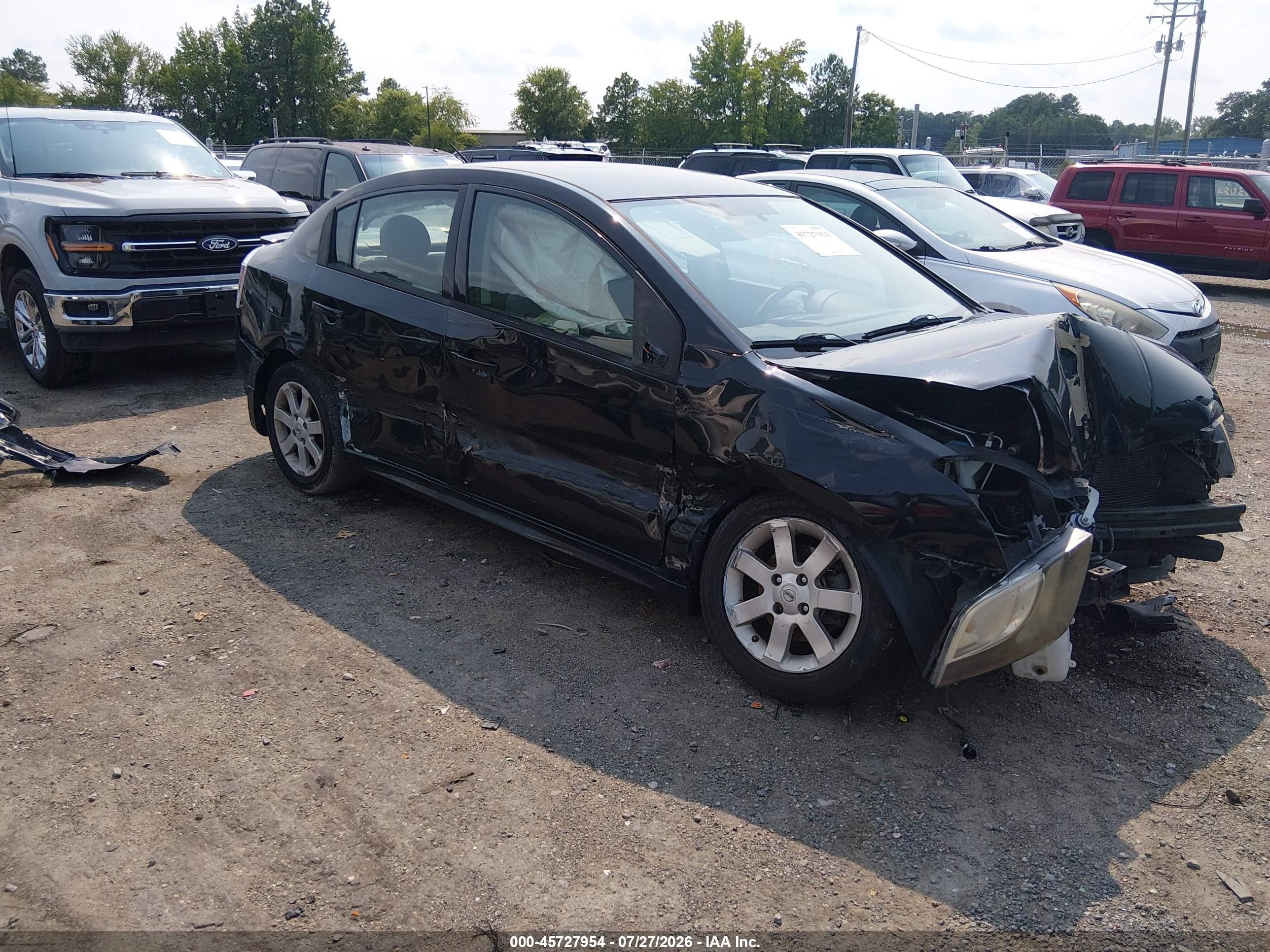 2011 Nissan Sentra SR, VIN 3N1AB6APXBL669821 — Front end