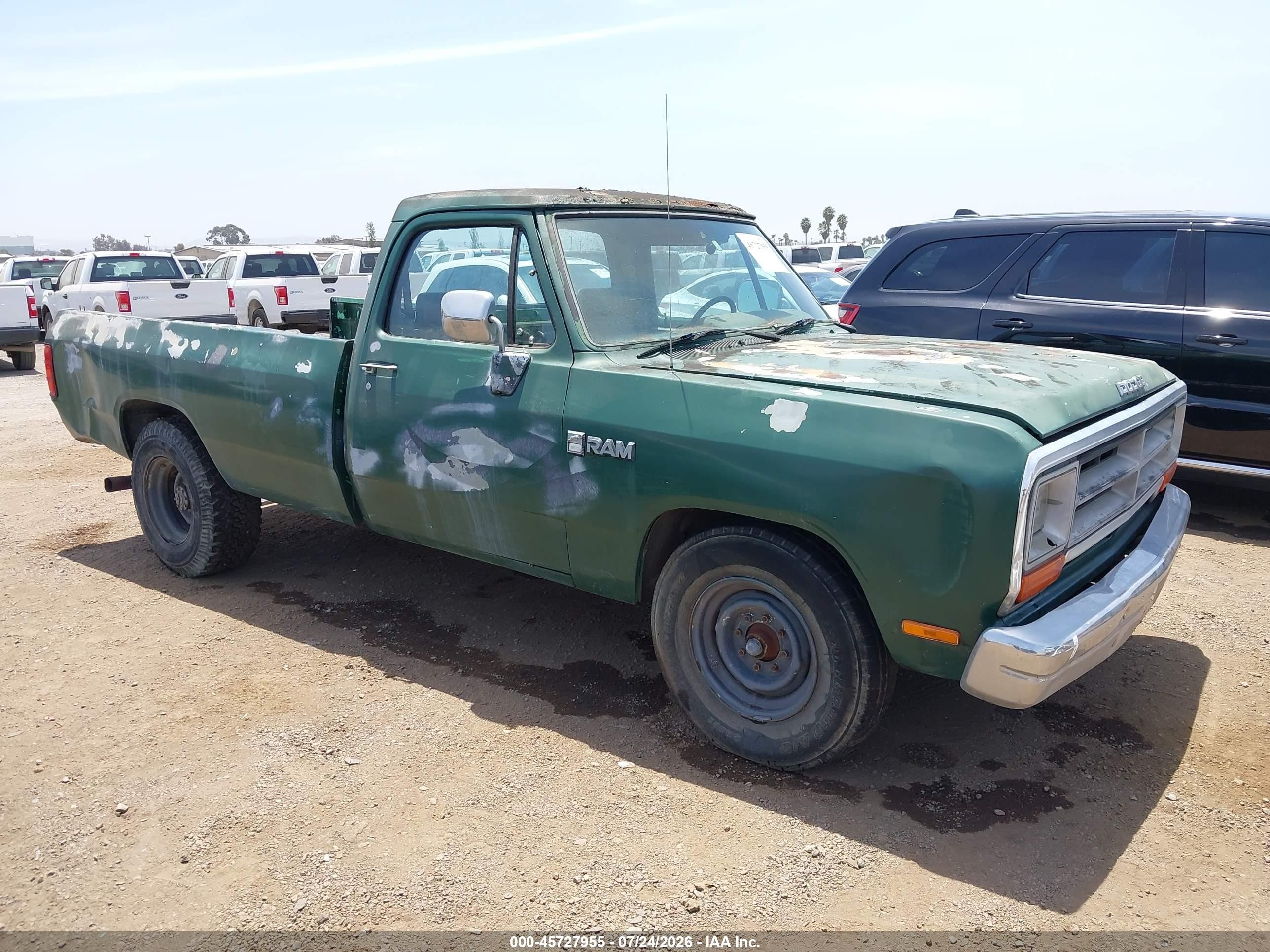 1990 Dodge D Series, VIN 1B7KE26Z1LS705300 — Normal wear