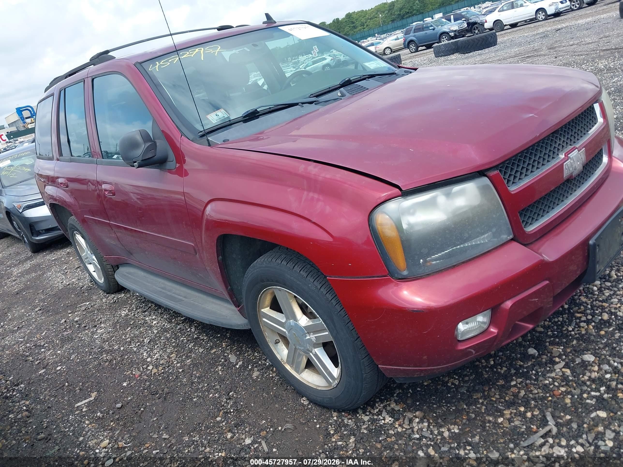 2008 Chevrolet TrailBlazer 1LT, VIN 1GNDT13S882243722 — Normal wear