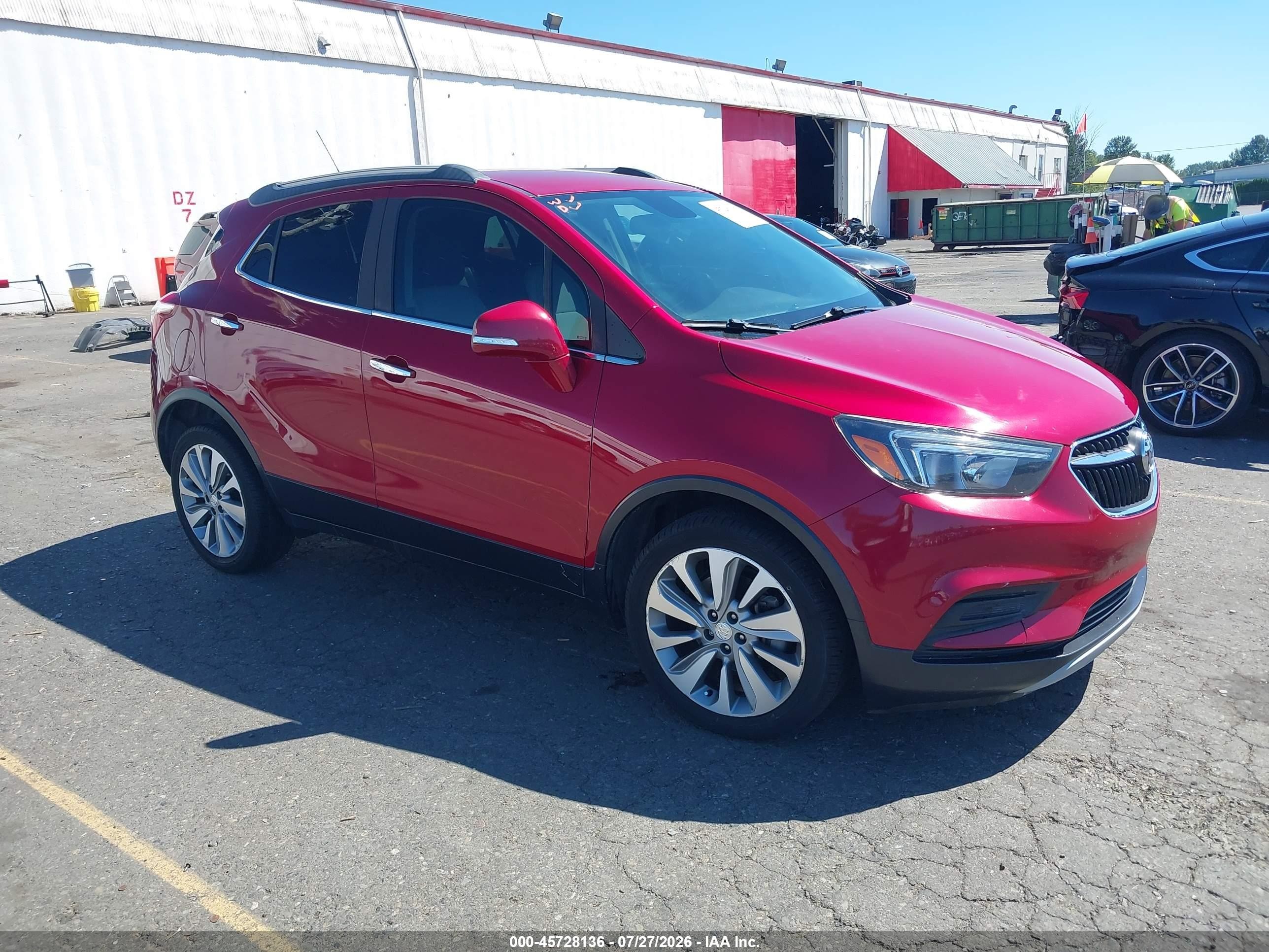 2018 Buick Encore Preferred, VIN KL4CJASB7JB693647 — Front end