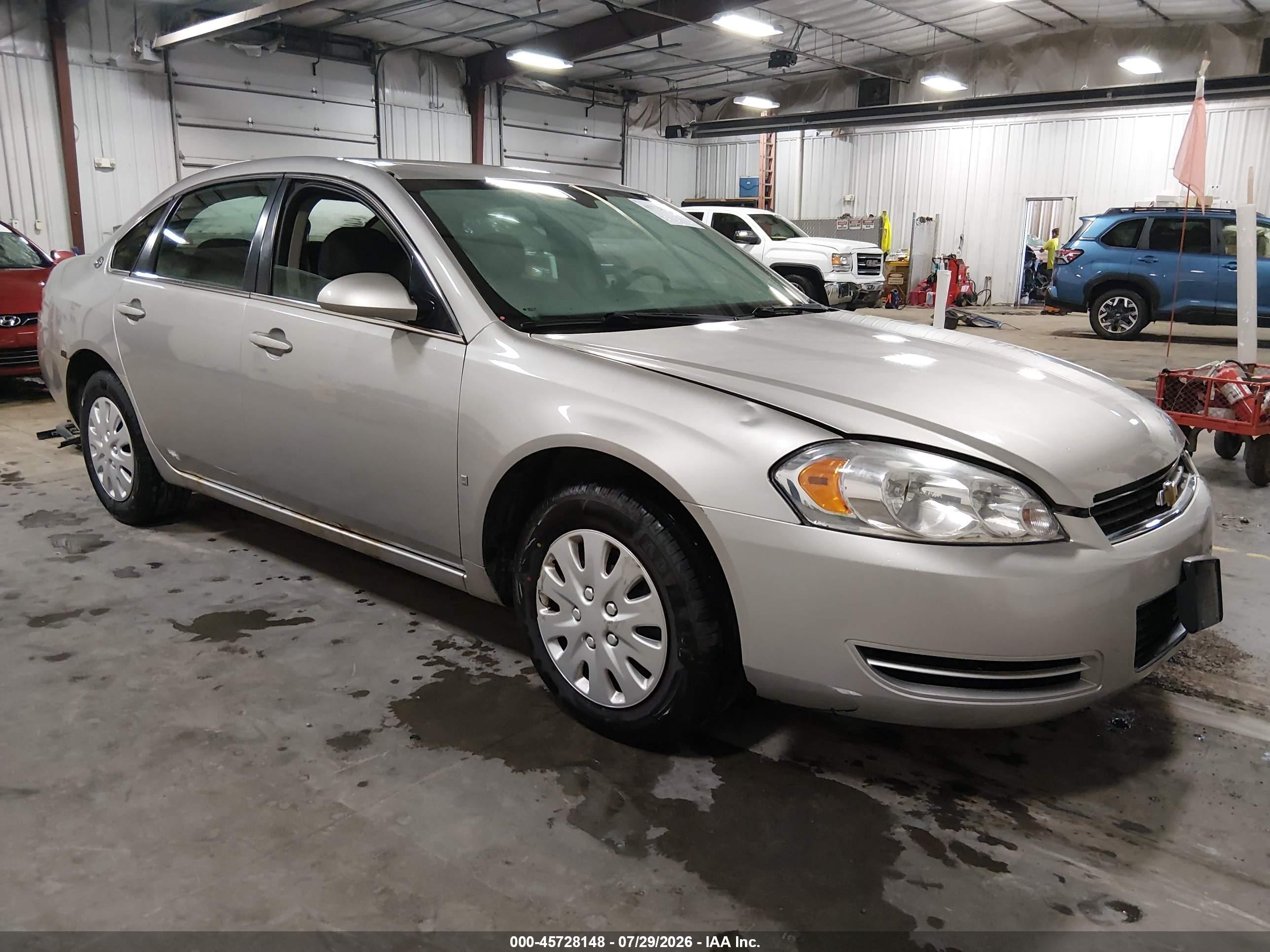 2008 Chevrolet Impala LS, VIN 2G1WB58KX89227701 — Fresh water flood