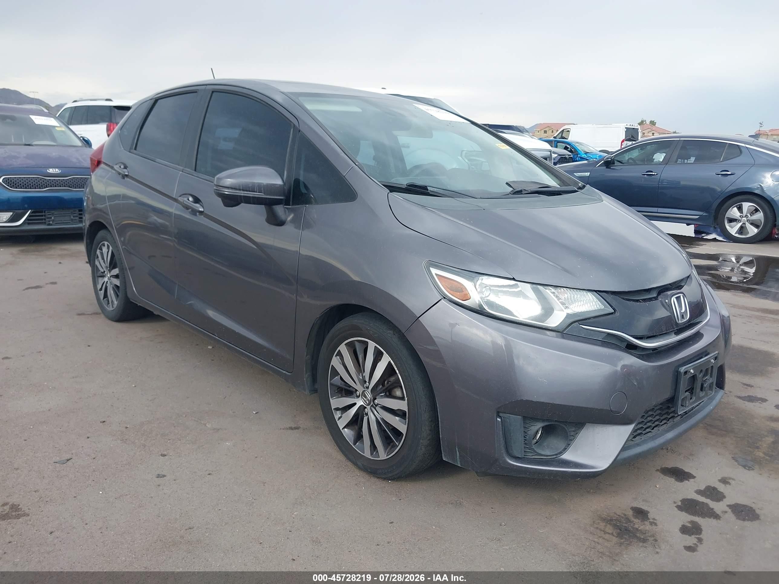 2015 Honda Fit EX-L, VIN 3HGGK5H84FM770953 — Не указано