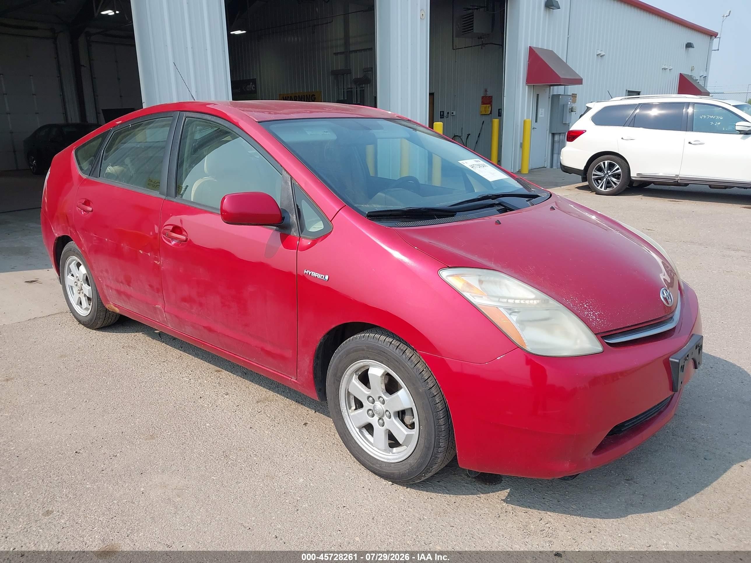 2007 Toyota Prius, VIN JTDKB20U073276303 — Normal wear