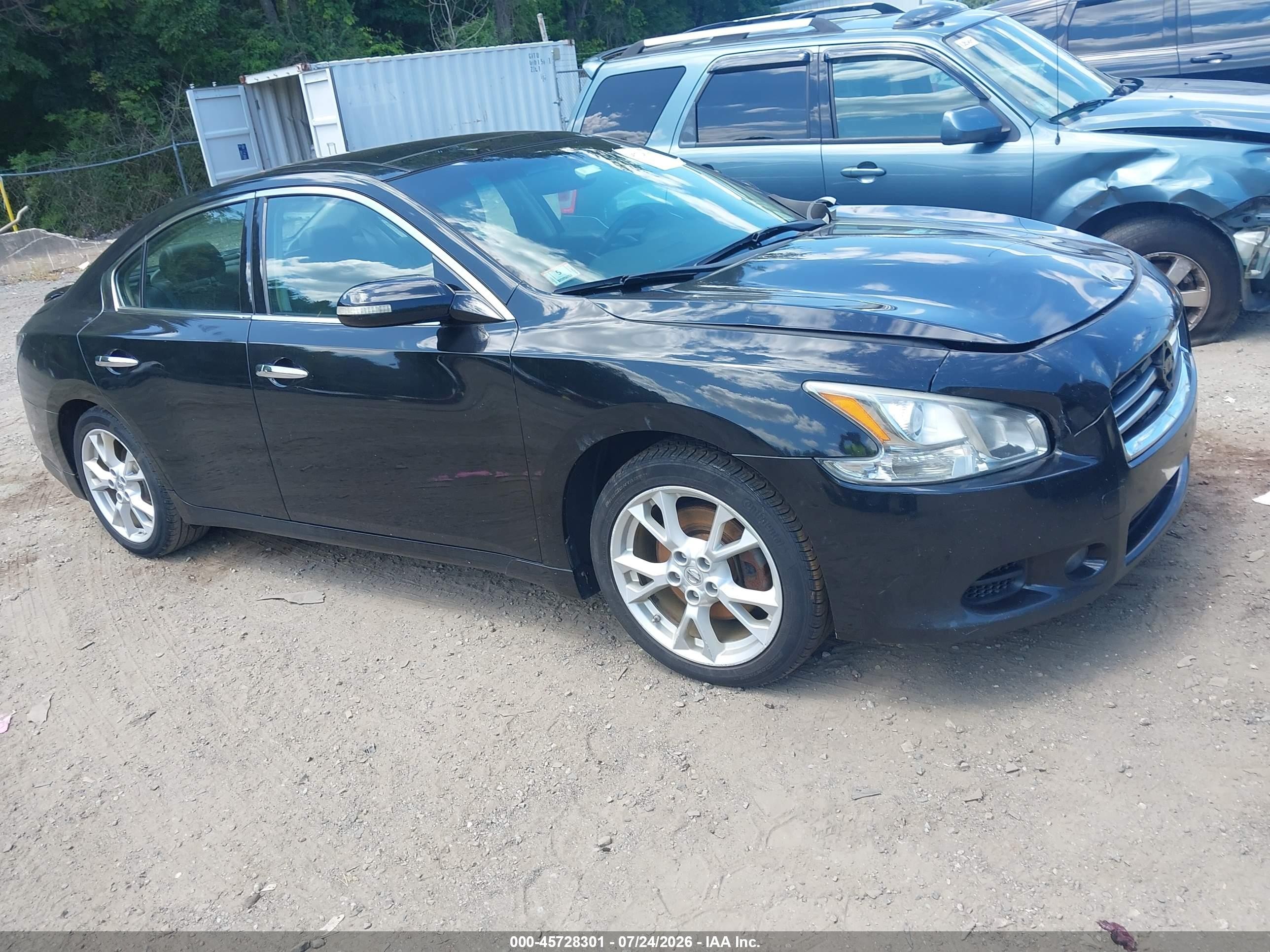 2014 Nissan Maxima S, VIN 1N4AA5AP6EC475707 — Обычный износ