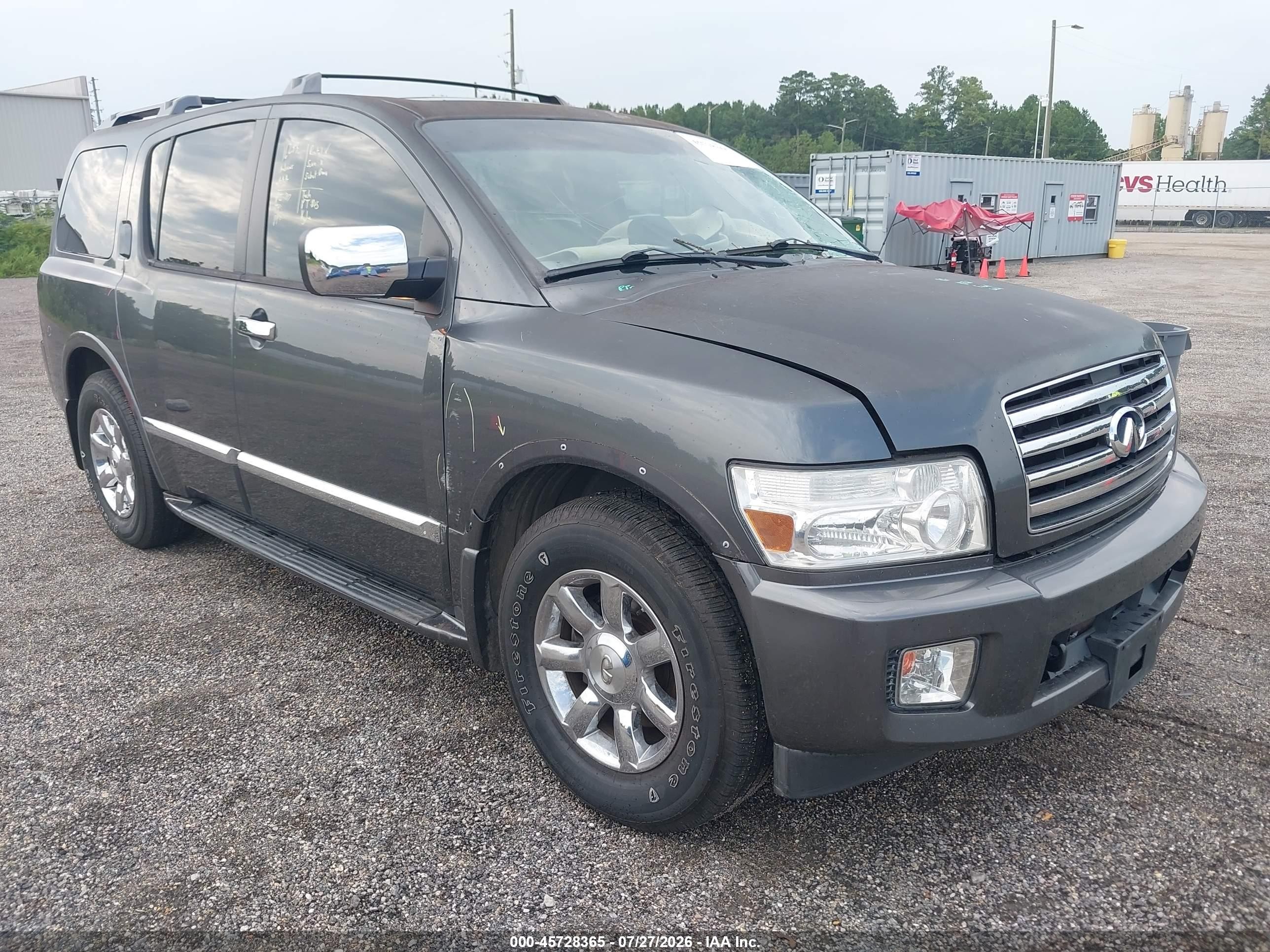 2006 Infiniti QX56, VIN 5N3AA08A66N814280 — Не указано