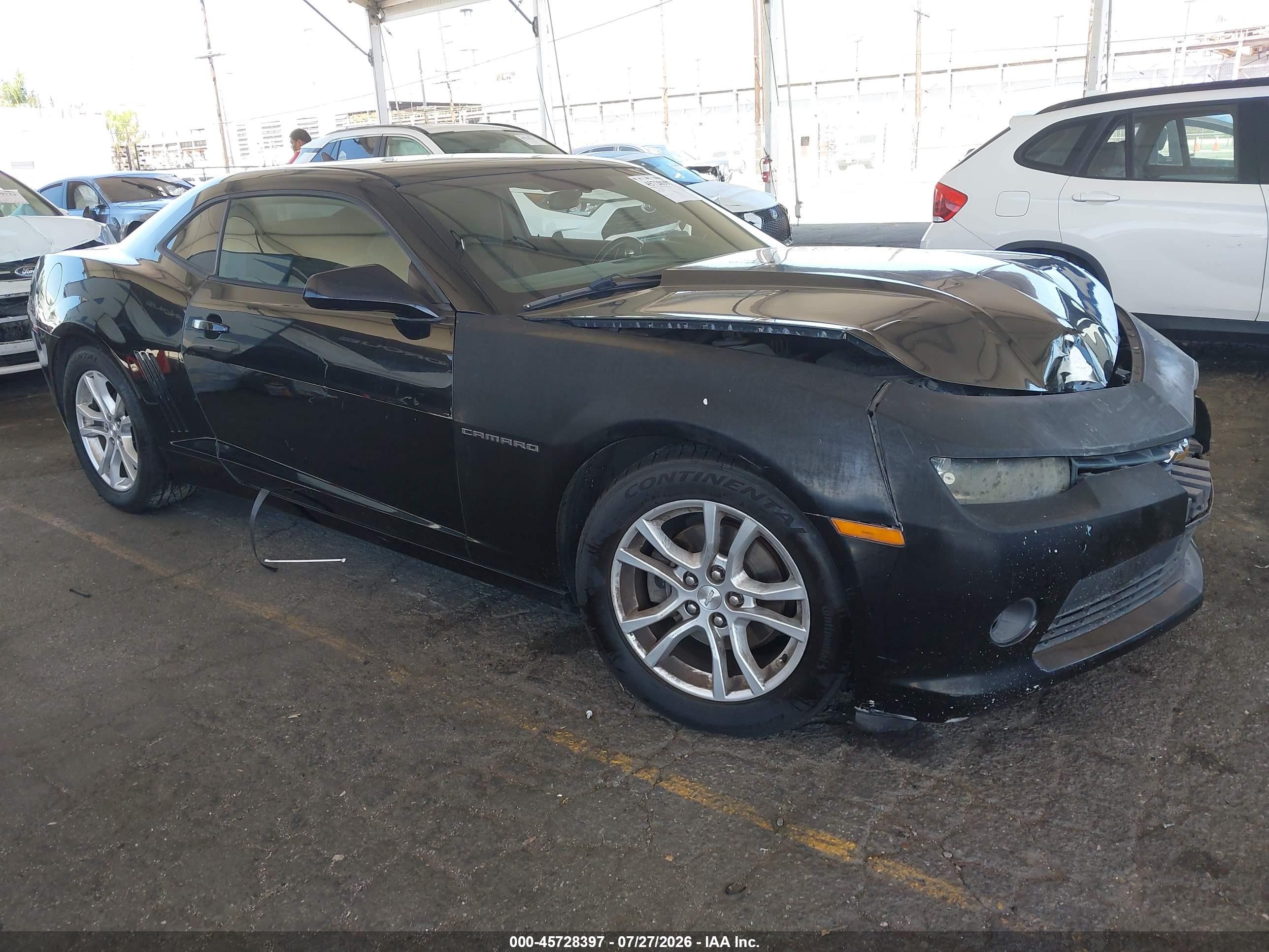 2014 Chevrolet Camaro LT, VIN 2G1FB1E35E9131685 — Перед