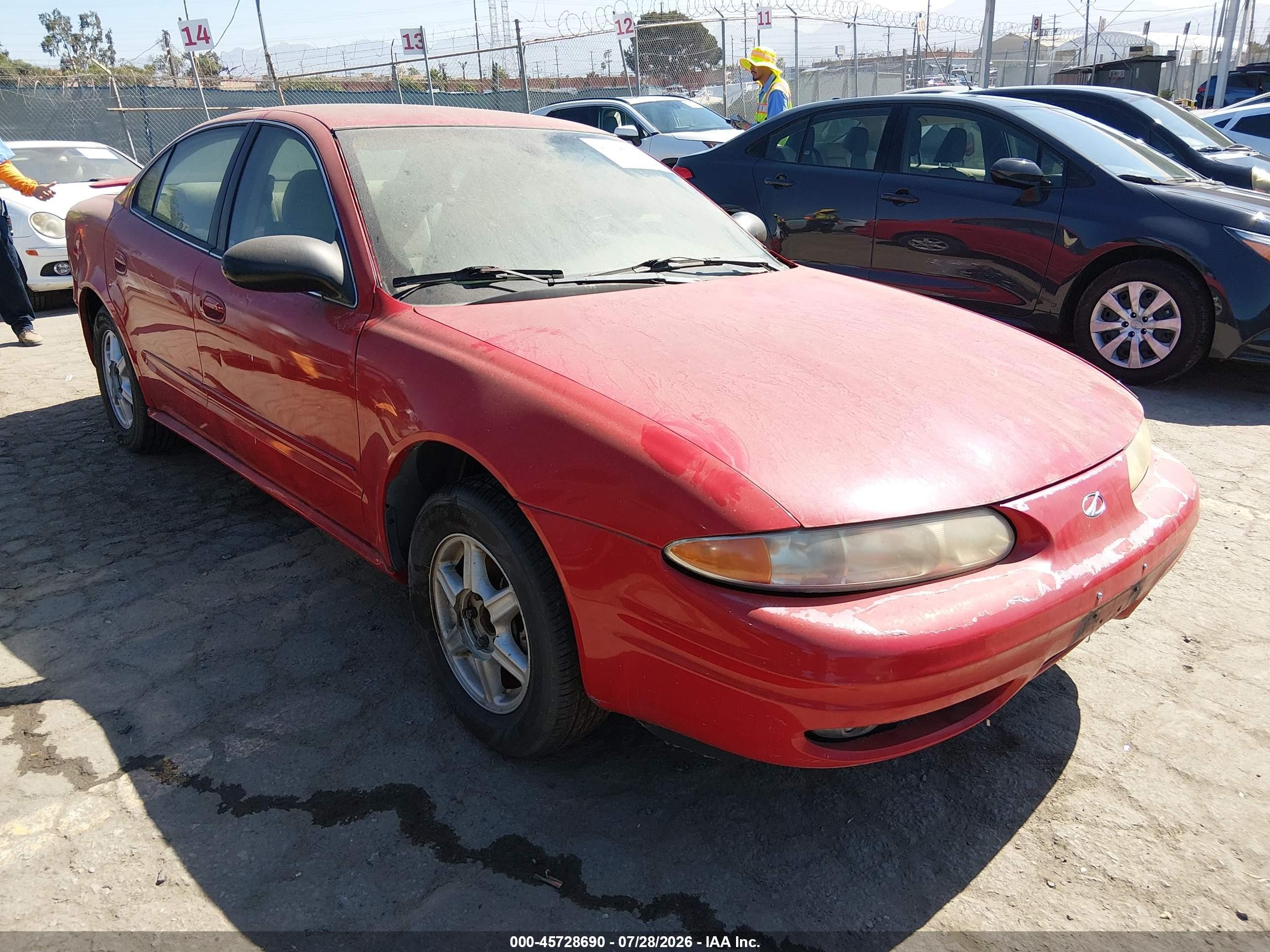 2003 Oldsmobile Alero GL1, VIN 1G3NL52F63C309048 — Normal wear