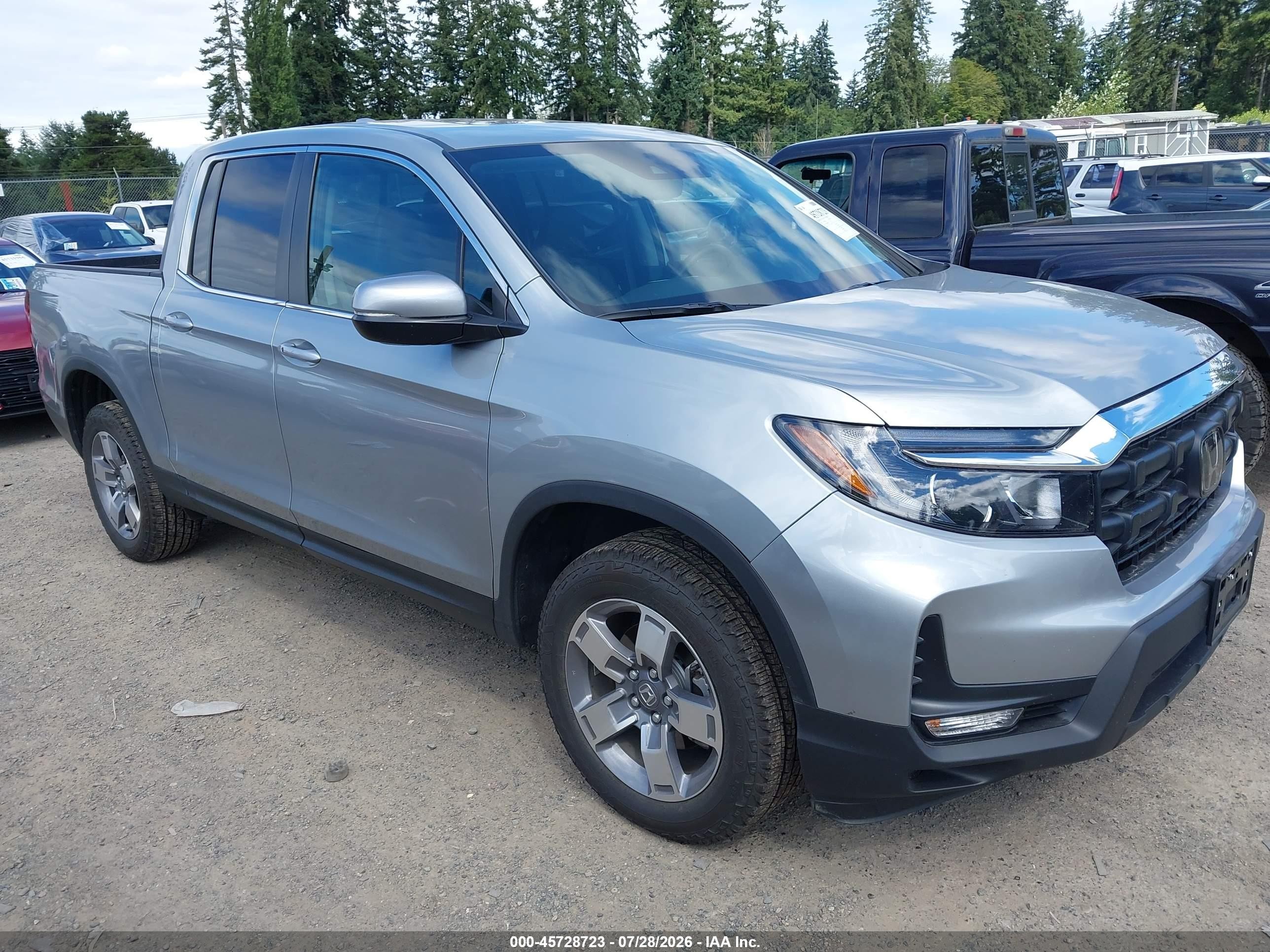 2026 Honda Ridgeline RTL, VIN 5FPYK3F50TB020005 — Rear end