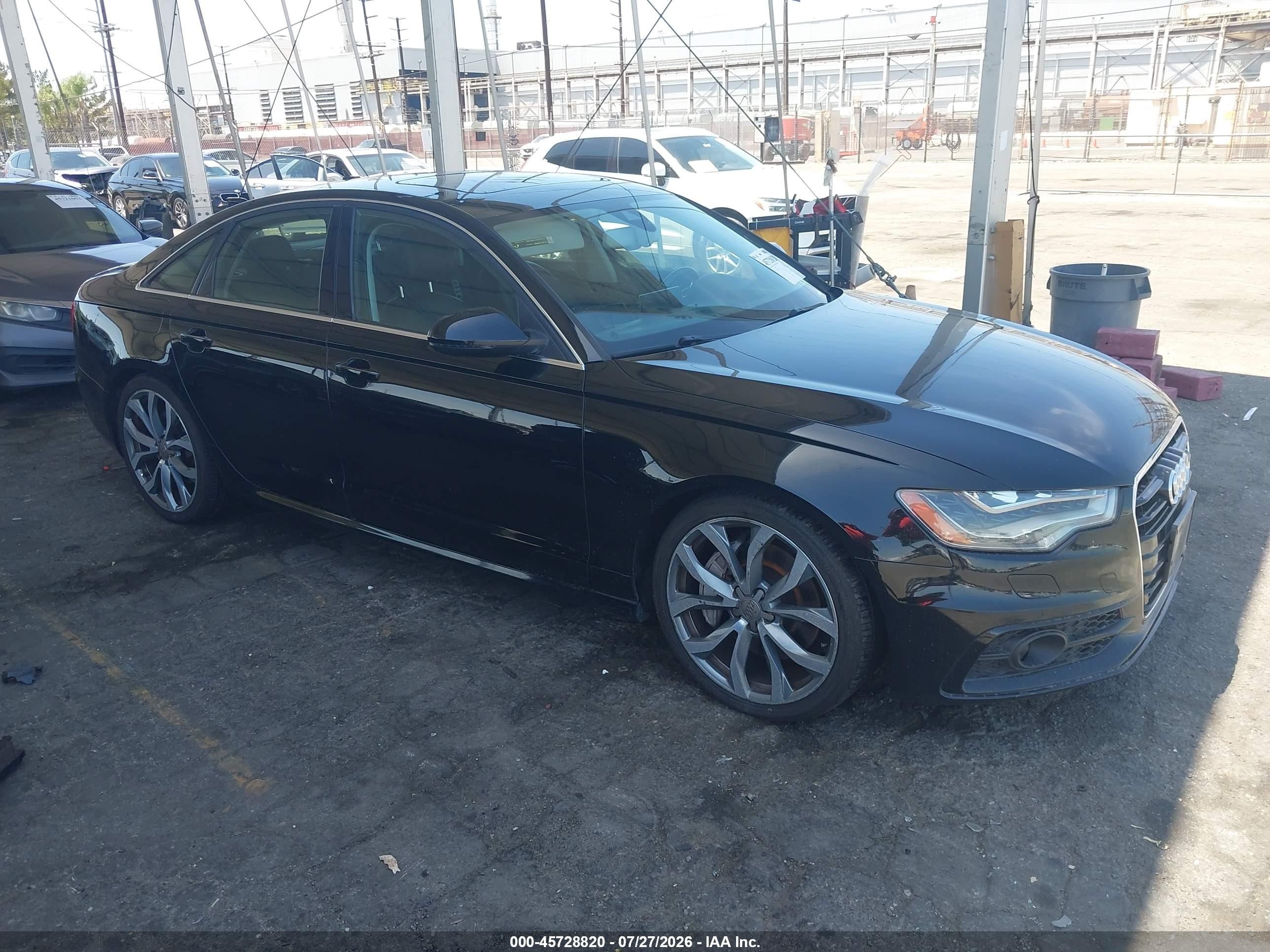 2012 Audi A6 Prestige, VIN WAUJGAFC4CN091768 — Front end