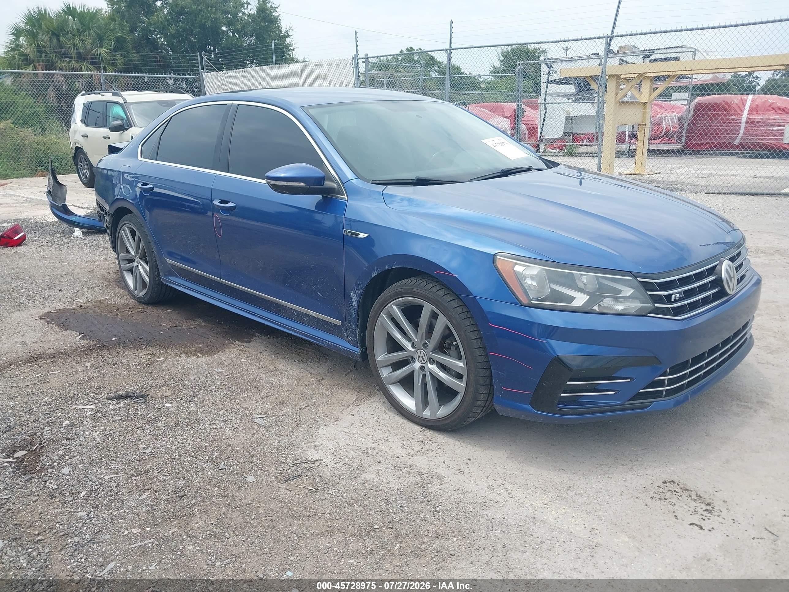 2017 Volkswagen Passat R-Line, VIN 1VWDT7A38HC058245 — Rear end