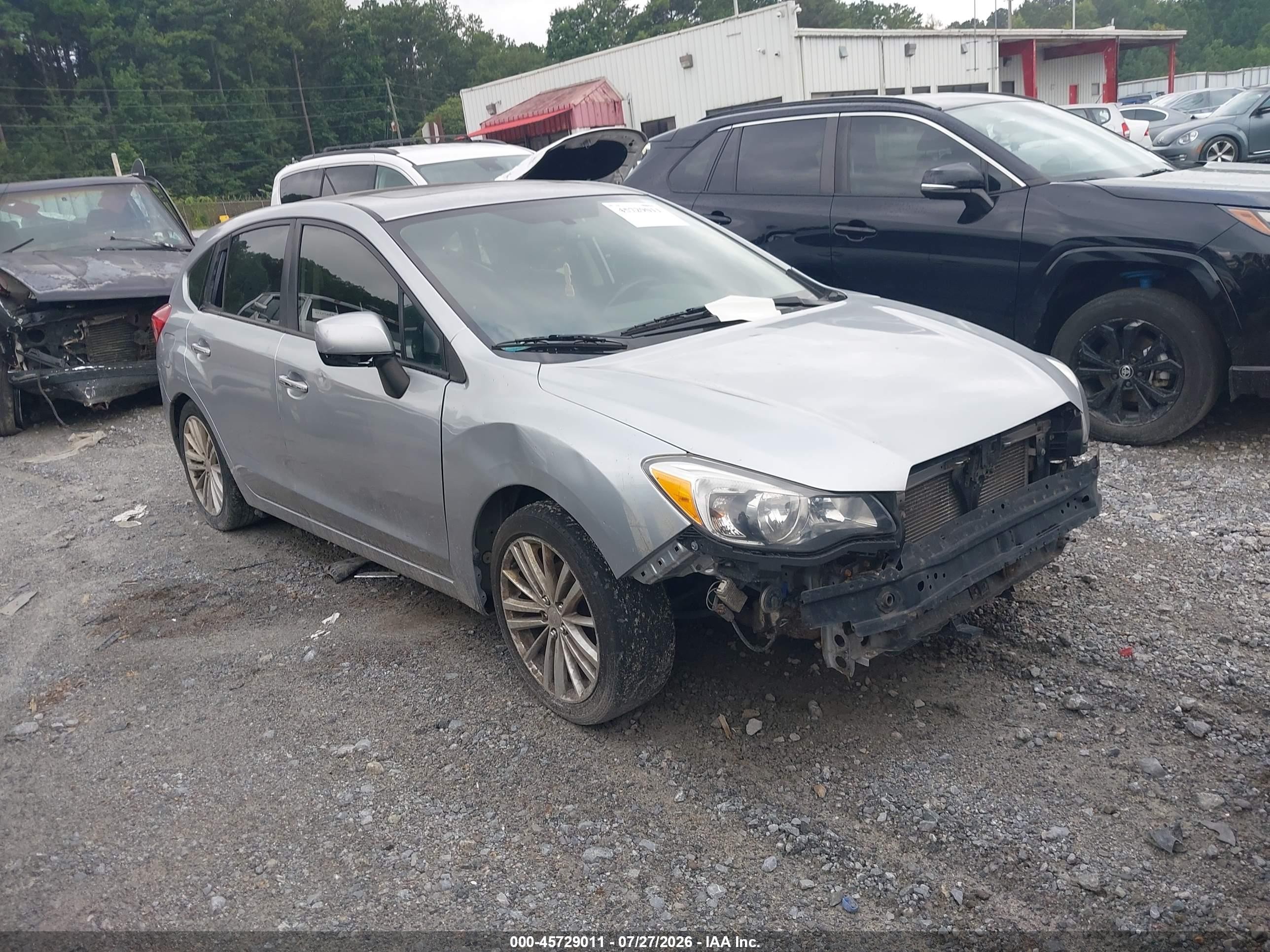 2012 Subaru Impreza Limited, VIN JF1GPAH68CH232236 — Normal wear