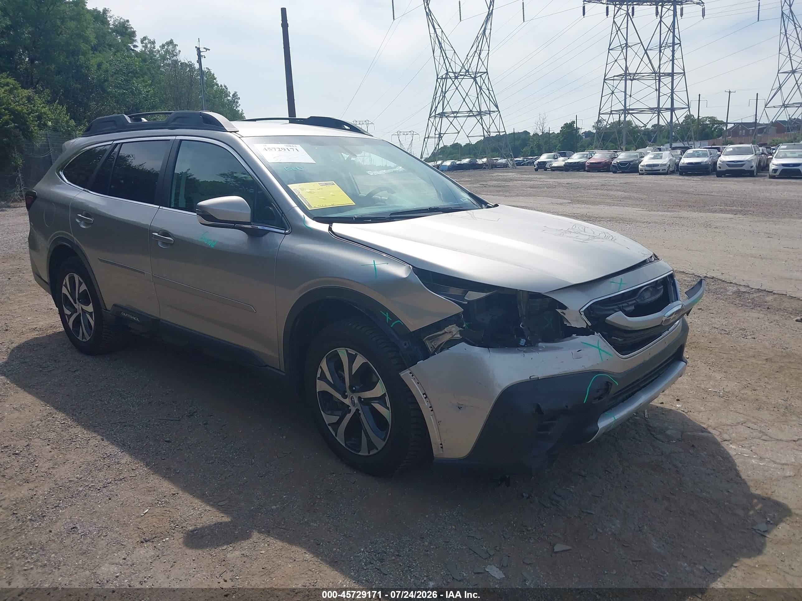 2020 Subaru Outback Limited, VIN 4S4BTALC2L3204275 — All over