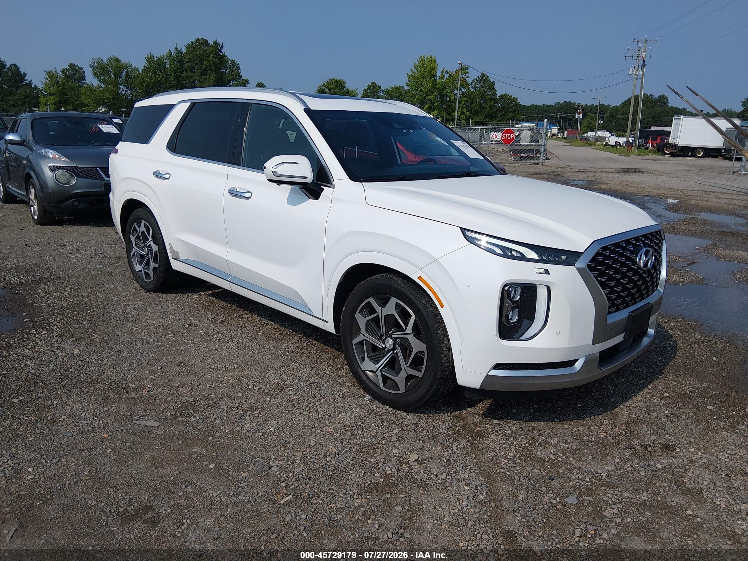2021 Hyundai Palisade Calligraphy, VIN KM8R7DHE2MU255785 — Side