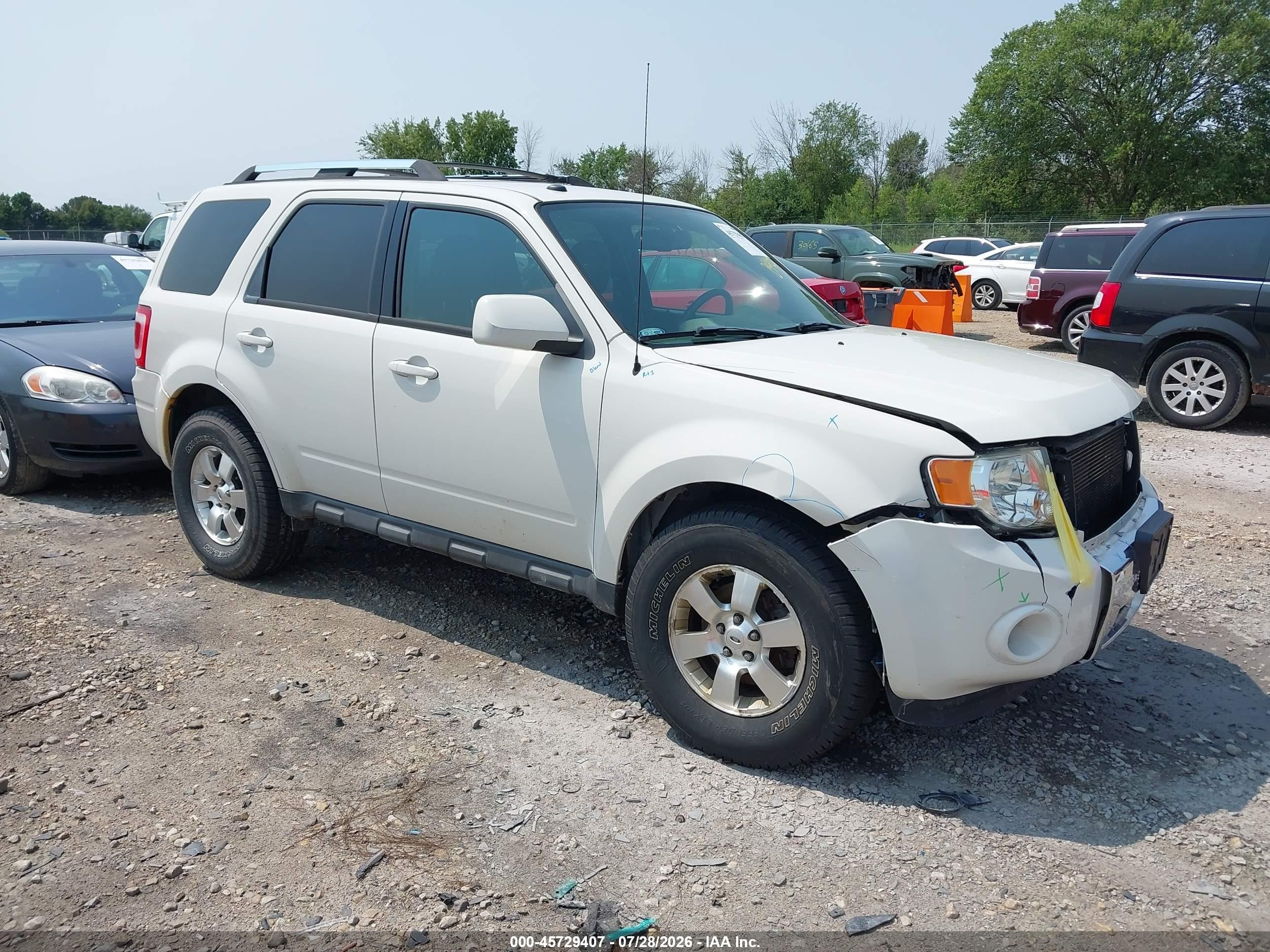 2012 Ford Escape Limited, VIN 1FMCU9EG7CKB70310 — Front end