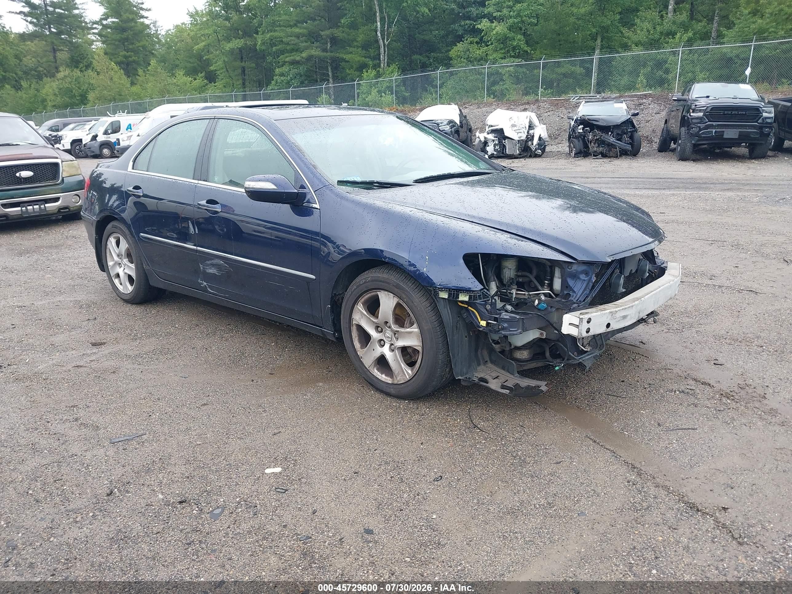 2006 Acura RL, VIN JH4KB16556C001484 — Перед