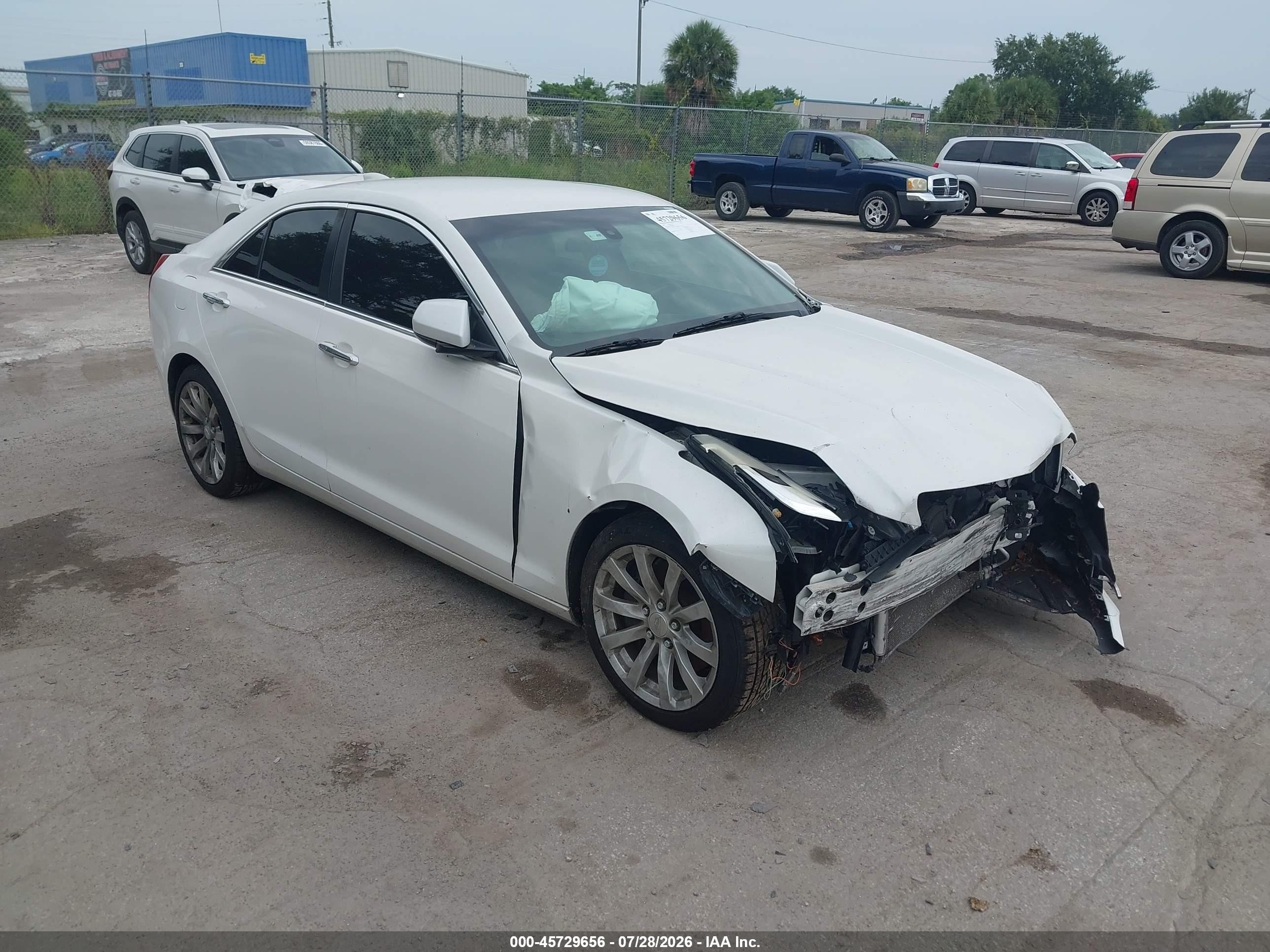2018 Cadillac ATS RWD, VIN 1G6AA5RX7J0160170 — Normal wear