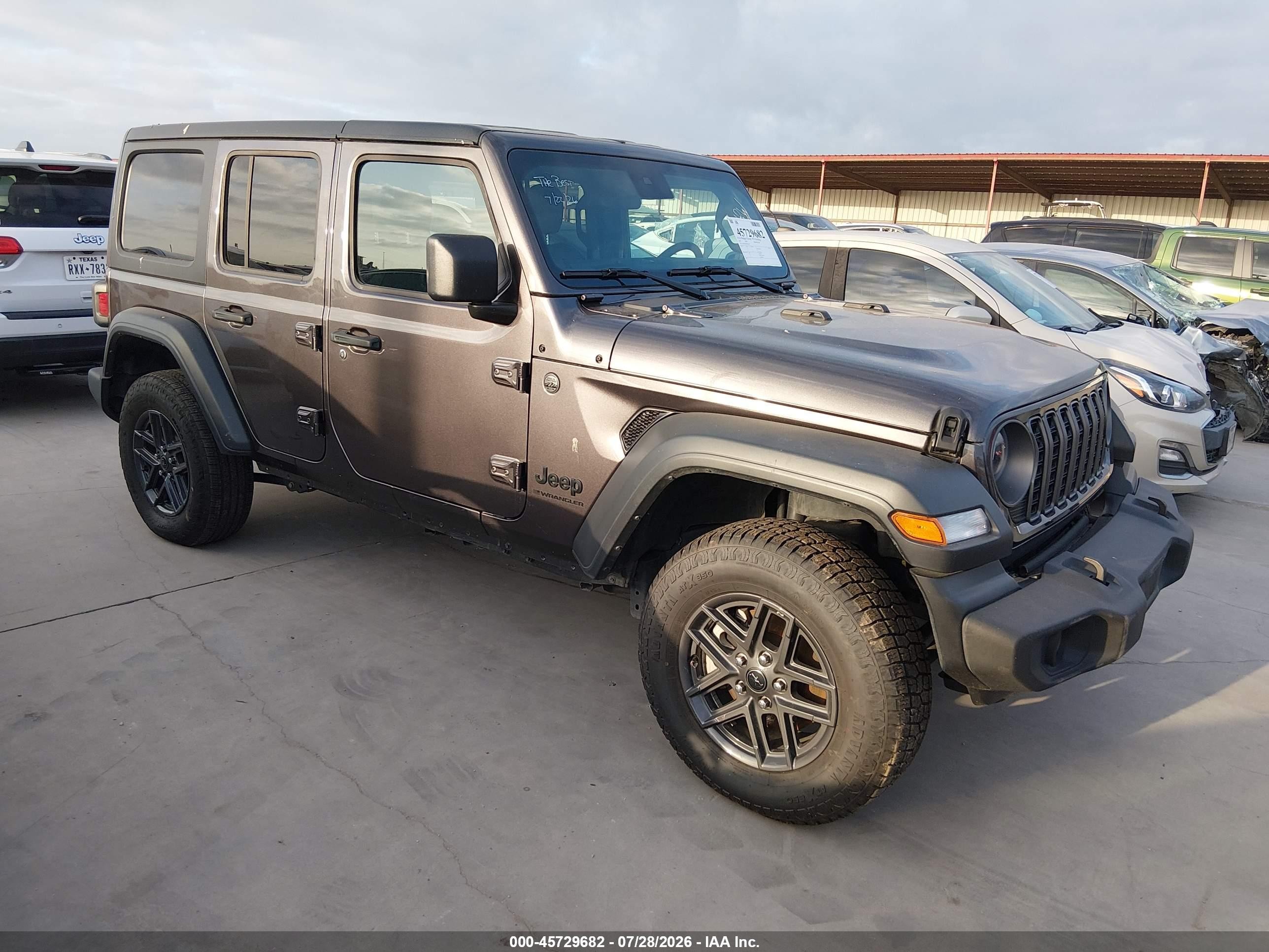 2025 Jeep Wrangler Sport, VIN 1C4PJXDN9SW524032 — Rear end