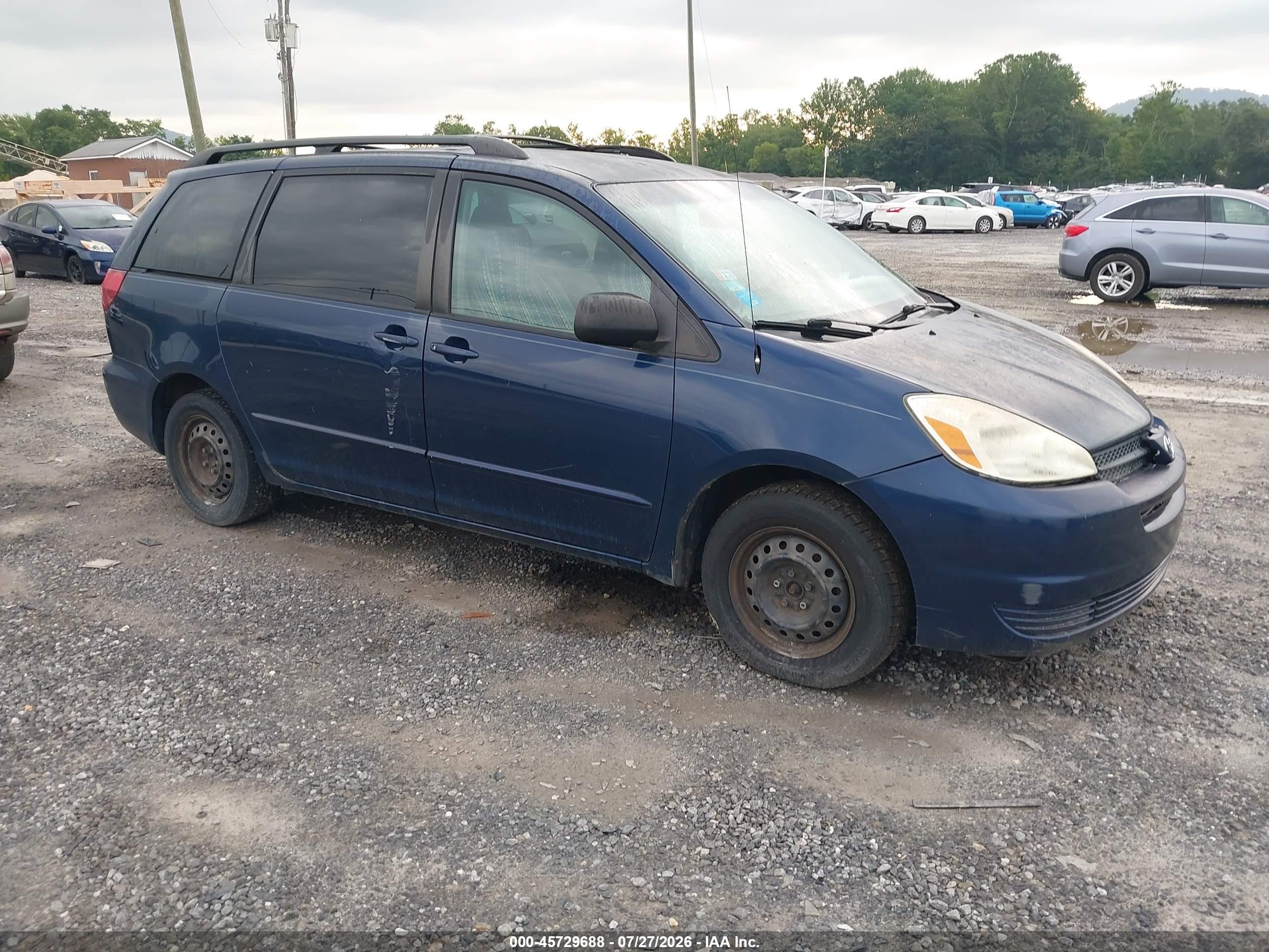 2005 Toyota Sienna LE, VIN 5TDZA23C25S314078 — Normal wear