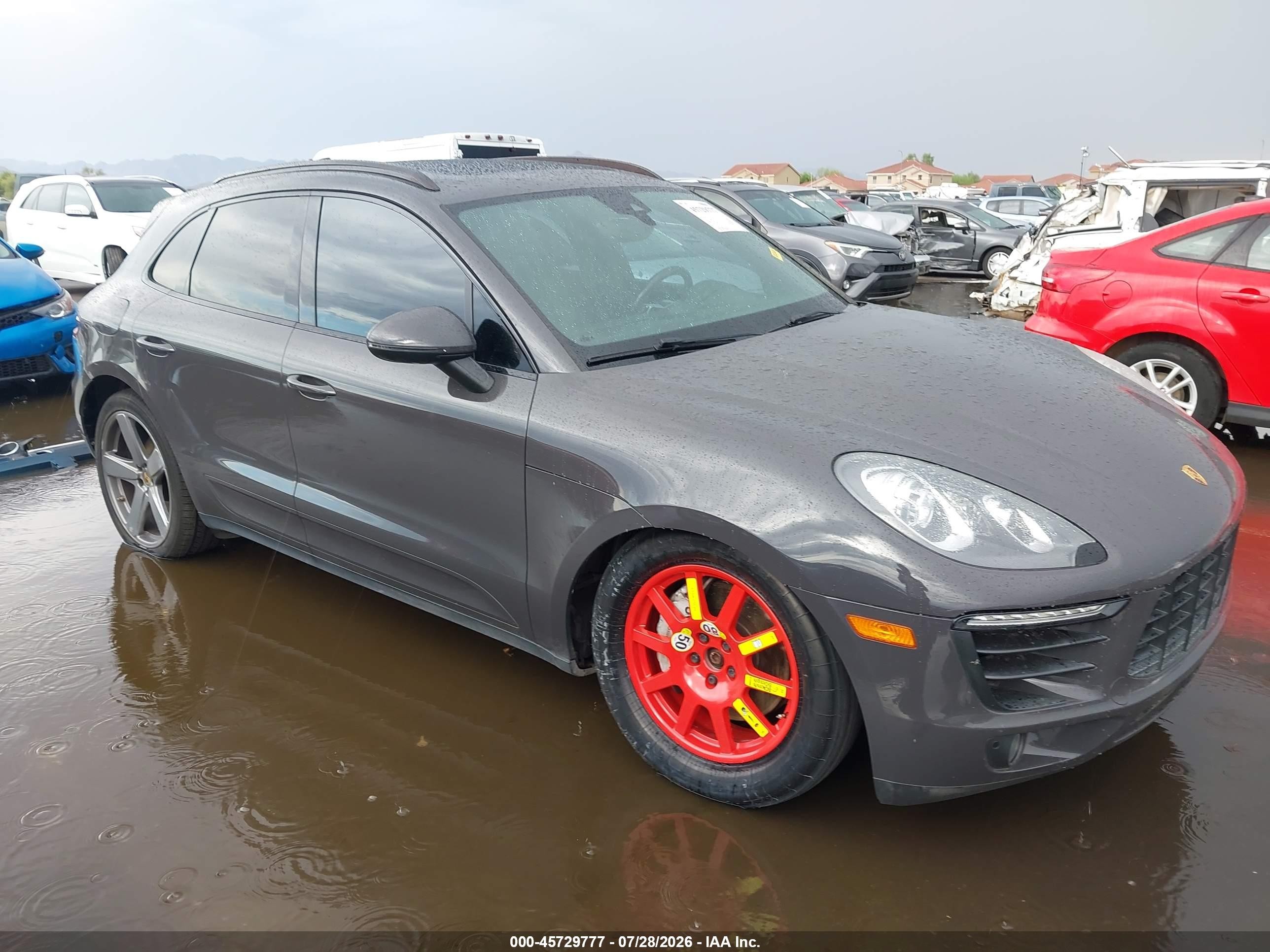 2018 Porsche Macan S, VIN WP1AB2A53JLB30826 — Side