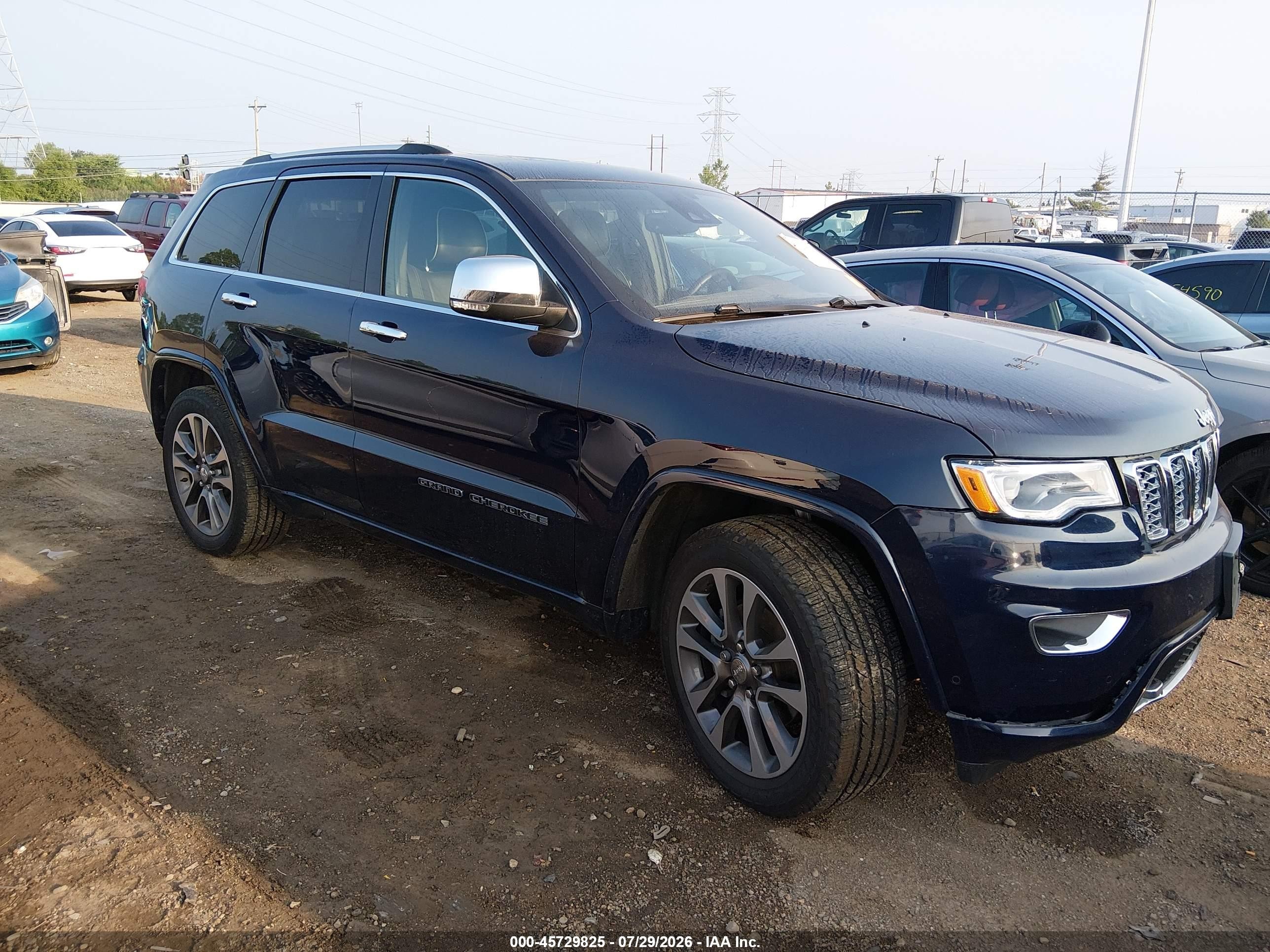 2018 Jeep Grand Cherokee High Altitude, VIN 1C4RJFCG0JC136824 — Rear end