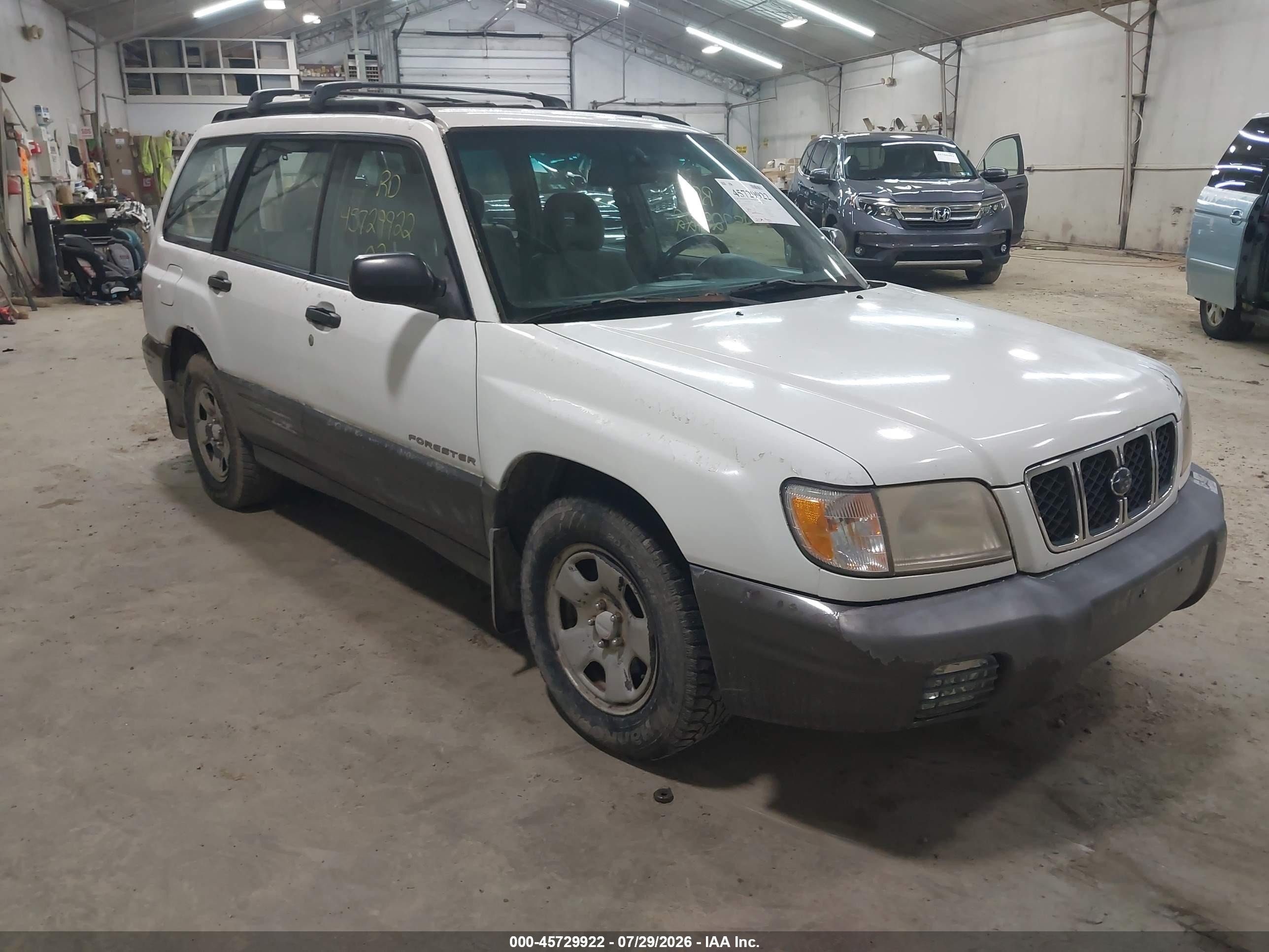 2002 Subaru Forester L, VIN JF1SF635X2H701124 — Обычный износ