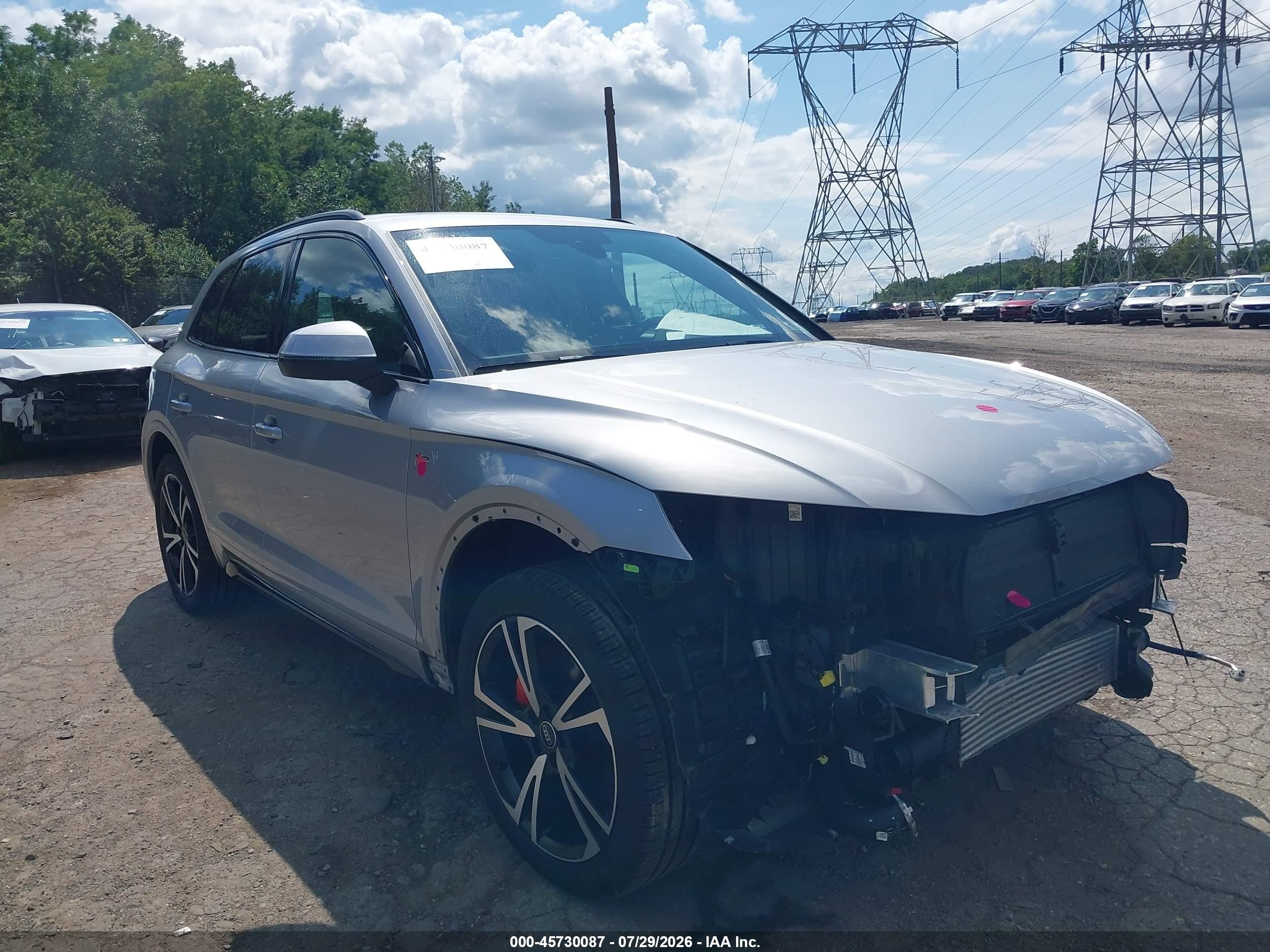 2025 Audi Q5 S line Premium Plus, VIN WA1EAAFY3S2051581 — Front end
