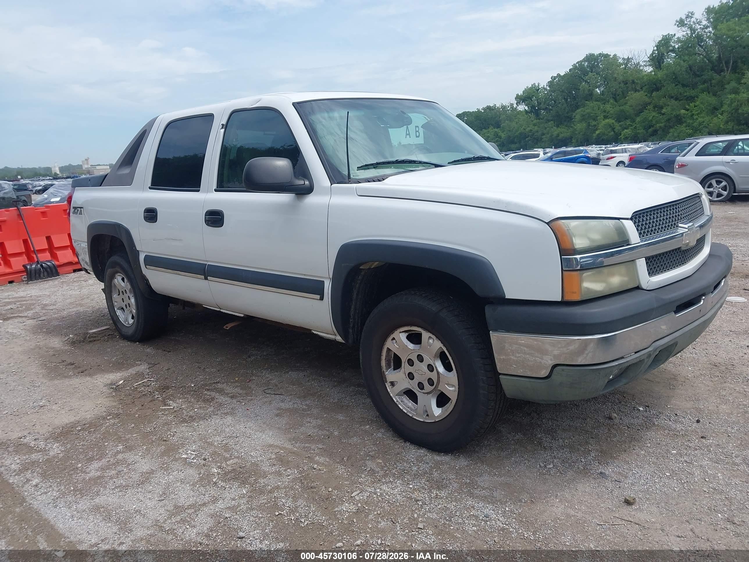2003 Chevrolet Avalanche, VIN 3GNEK13T03G266931 — Normal wear